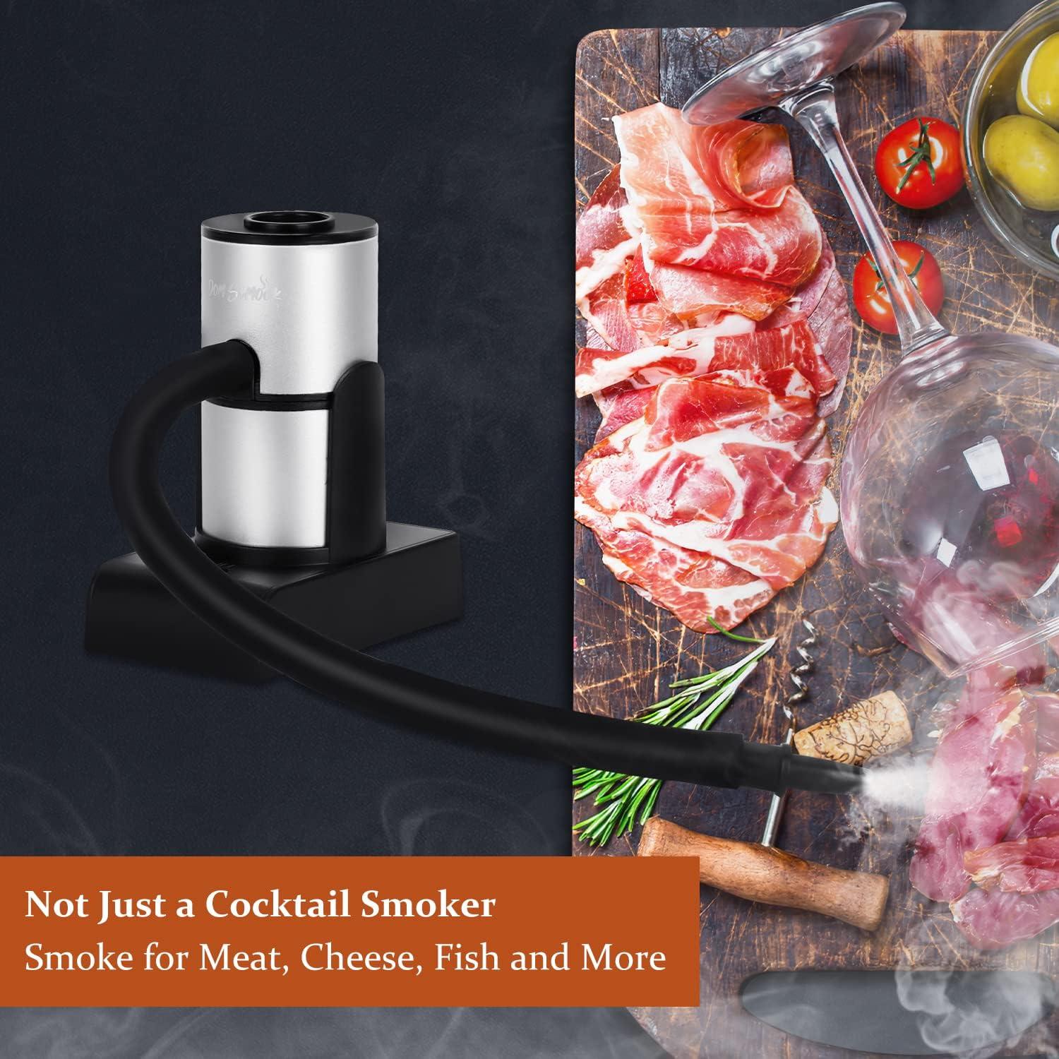 Kit de Ahumador de Cócteles Dom Scmook con Astillas de Madera