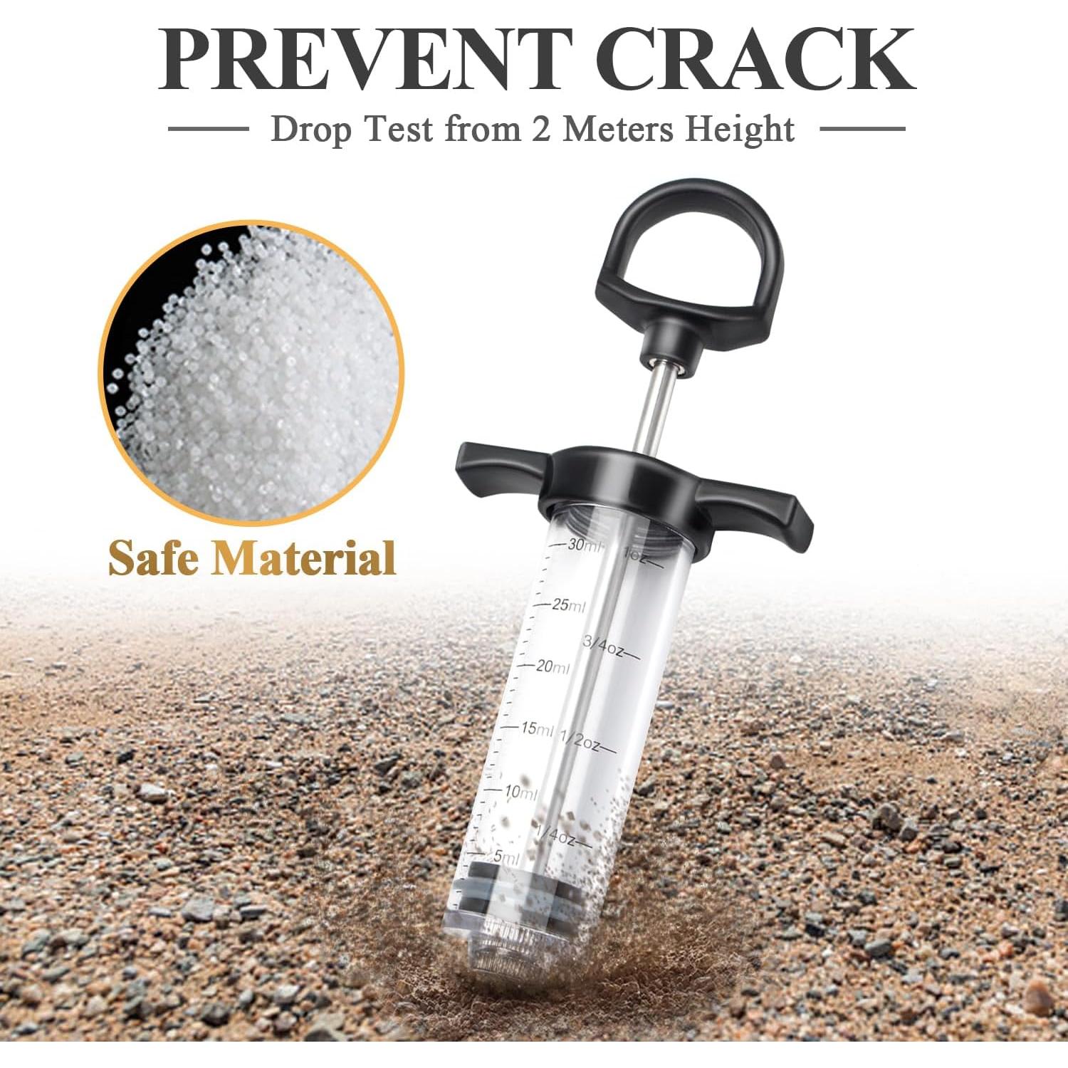 Kit Inyector de Carne Tri-Sworker con 3 Agujas de Sabor