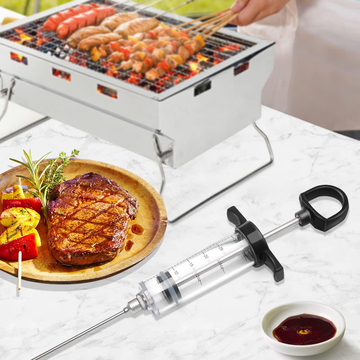 Kit Inyector de Carne Tri-Sworker con 3 Agujas de Sabor