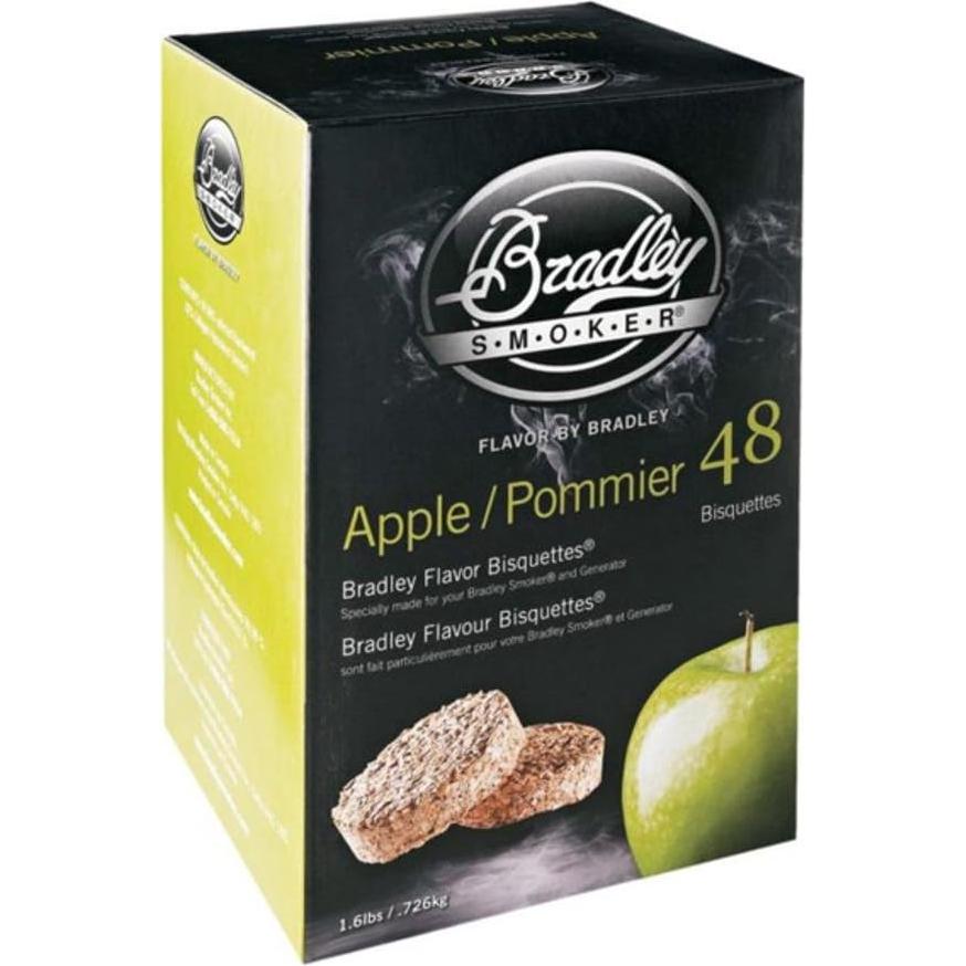 Bisquettes de Ahumado Bradley 48 Piezas Manzana 0.73 kg