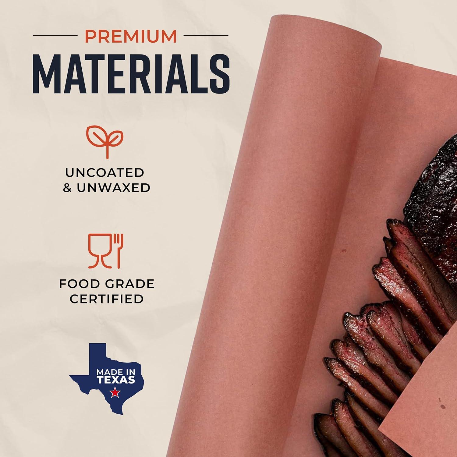 Papel de Carnicero Rosa Bryco Goods 53.34x45.72cm Grado Alimenticio