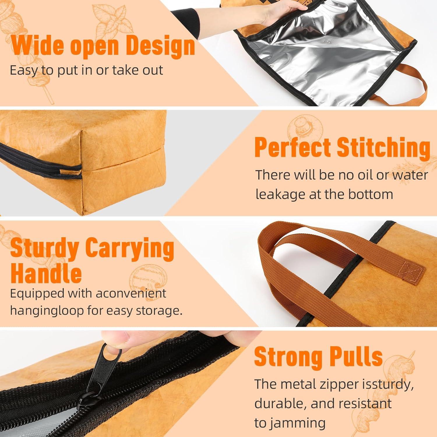 Manta BBQ Aislante Bolycen 53.34cm para Reposar Carne