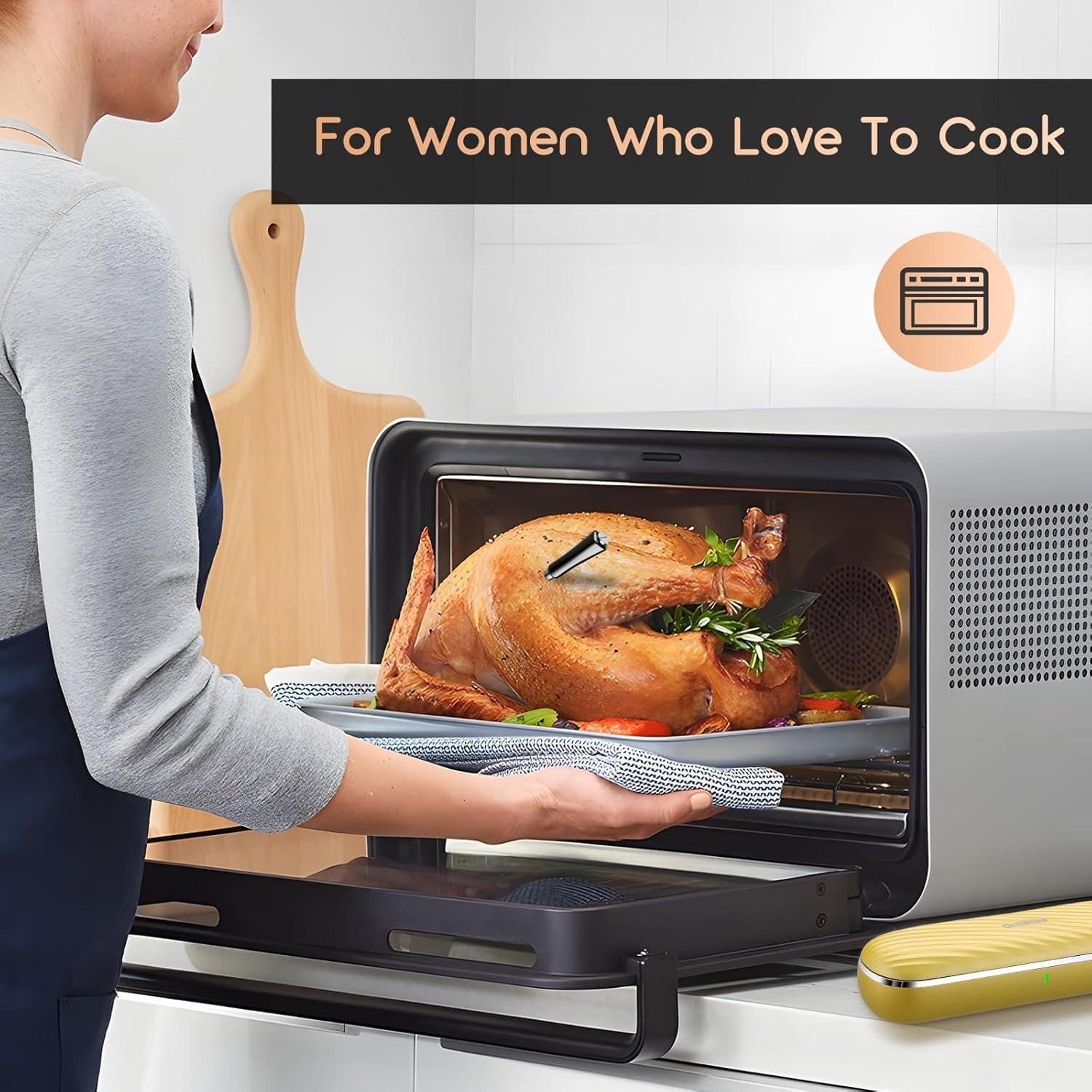 Termómetro de Carne Inalámbrico GrillBliss con Bluetooth 5.4