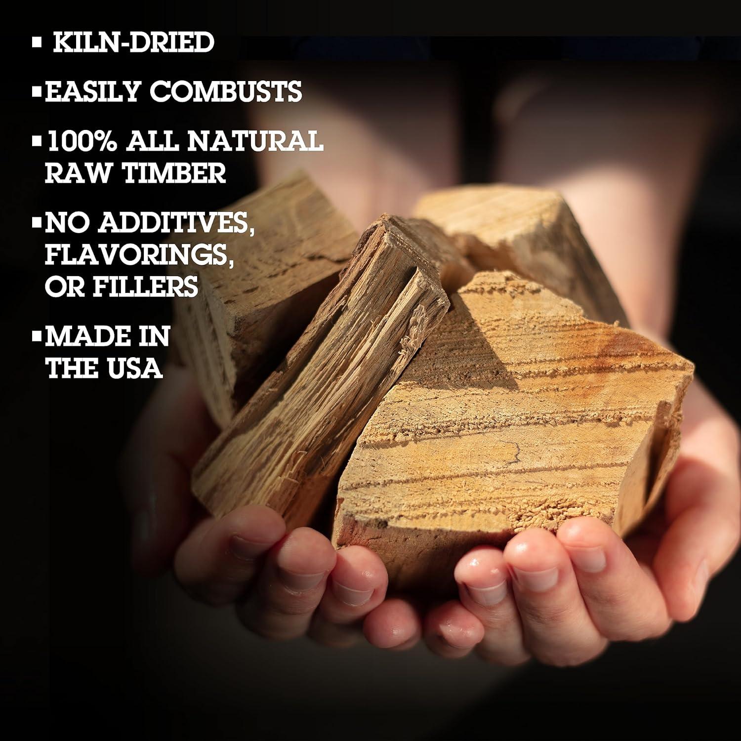 Chips de Madera para Ahumar Camerons 4.54 kg Manzana