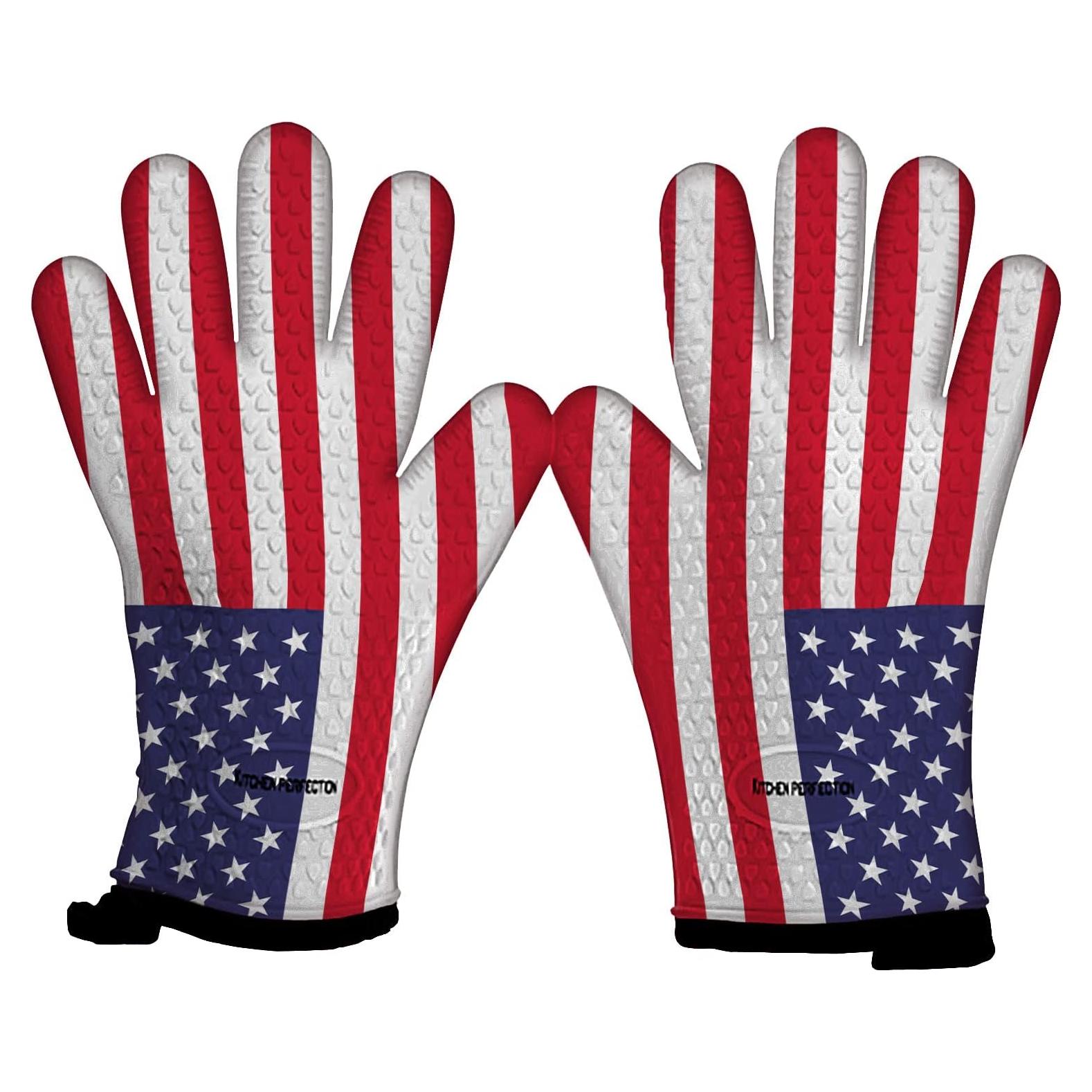 Guantes de Silicona Resistentes al Calor Kitchen Perfection 27.4 cm