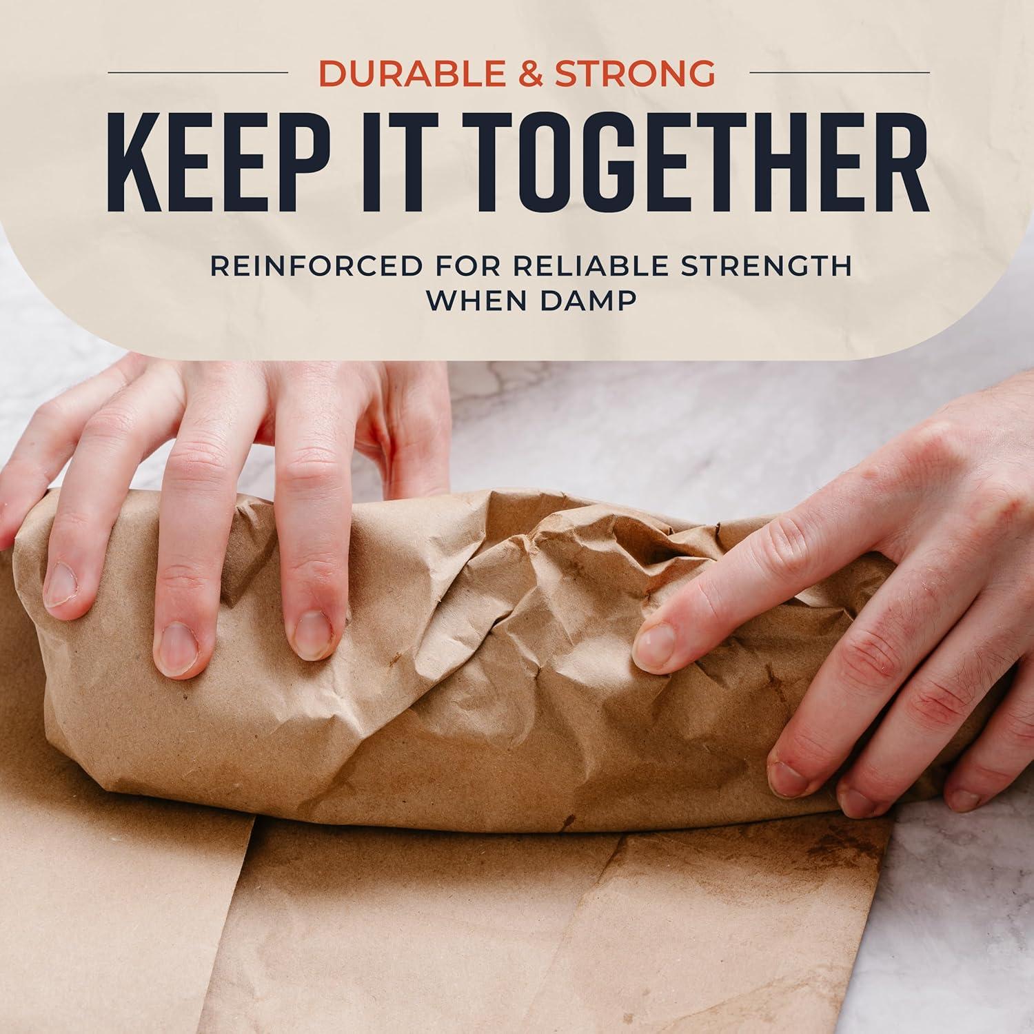 Papel Kraft Marrón Grado Alimenticio Bryco Goods 45.72x30.48m