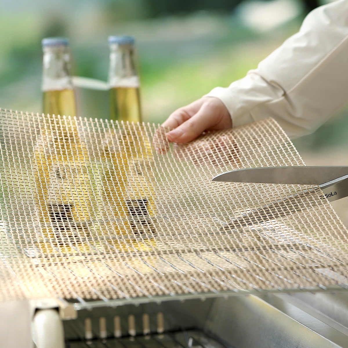 Alfombrilla de Malla para Parrilla Kingrol - 6 Piezas 40x33 cm