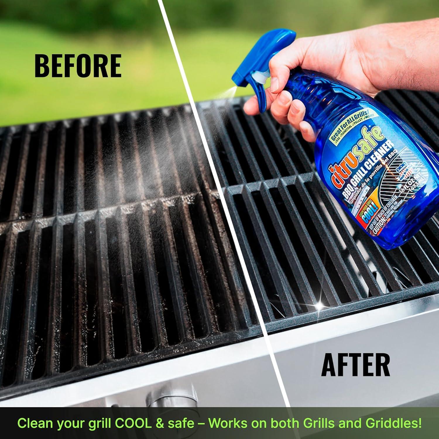 Limpiador en aerosol Citrusafe 473ml para parrilla BBQ