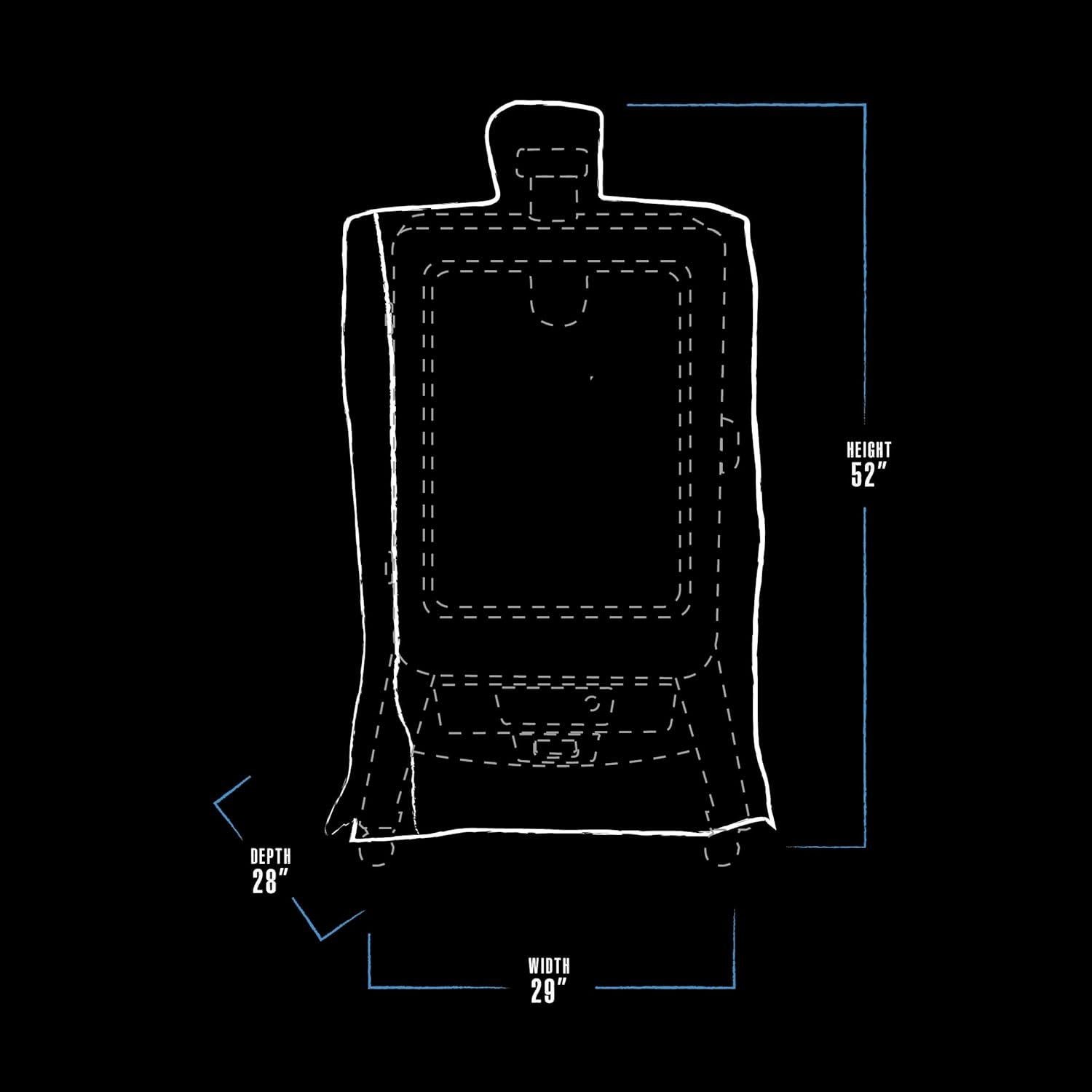 Cubierta para Ahumador Vertical Pit Boss 5-Series Negra