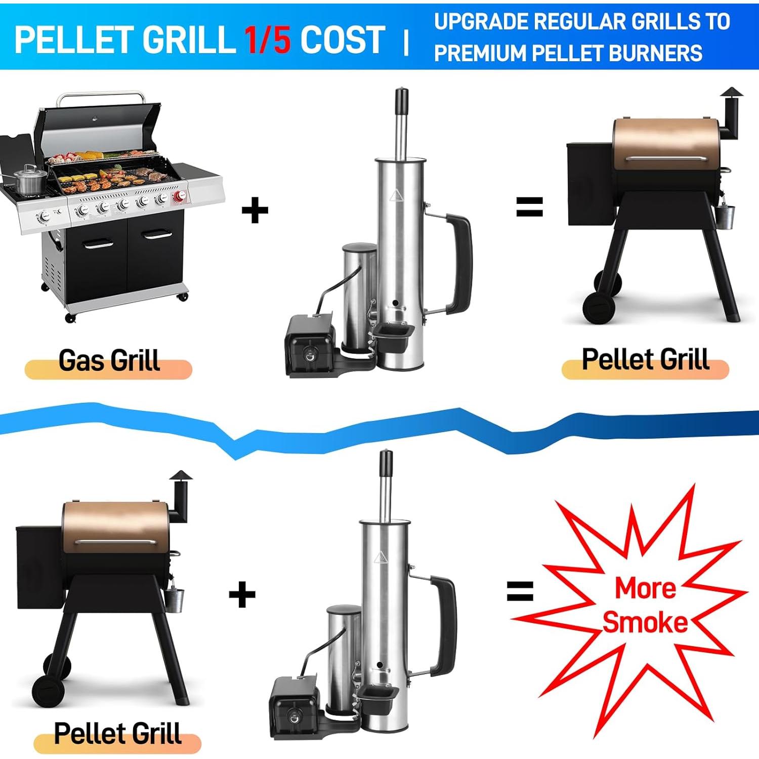 Generador de Humo Ueiticsk QH47 Eléctrico Acero Inoxidable 2.6kg
