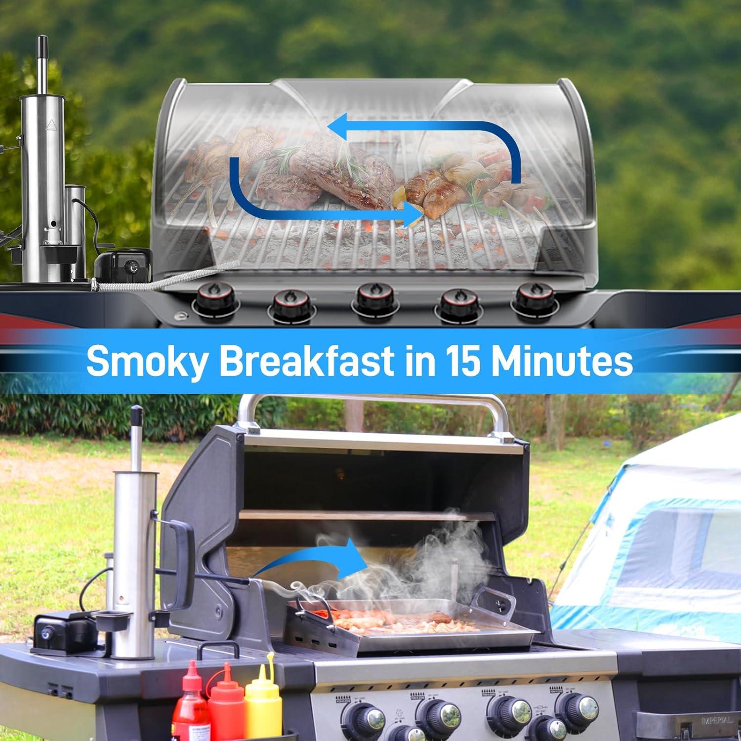 Generador de Humo Ueiticsk QH47 Eléctrico Acero Inoxidable 2.6kg