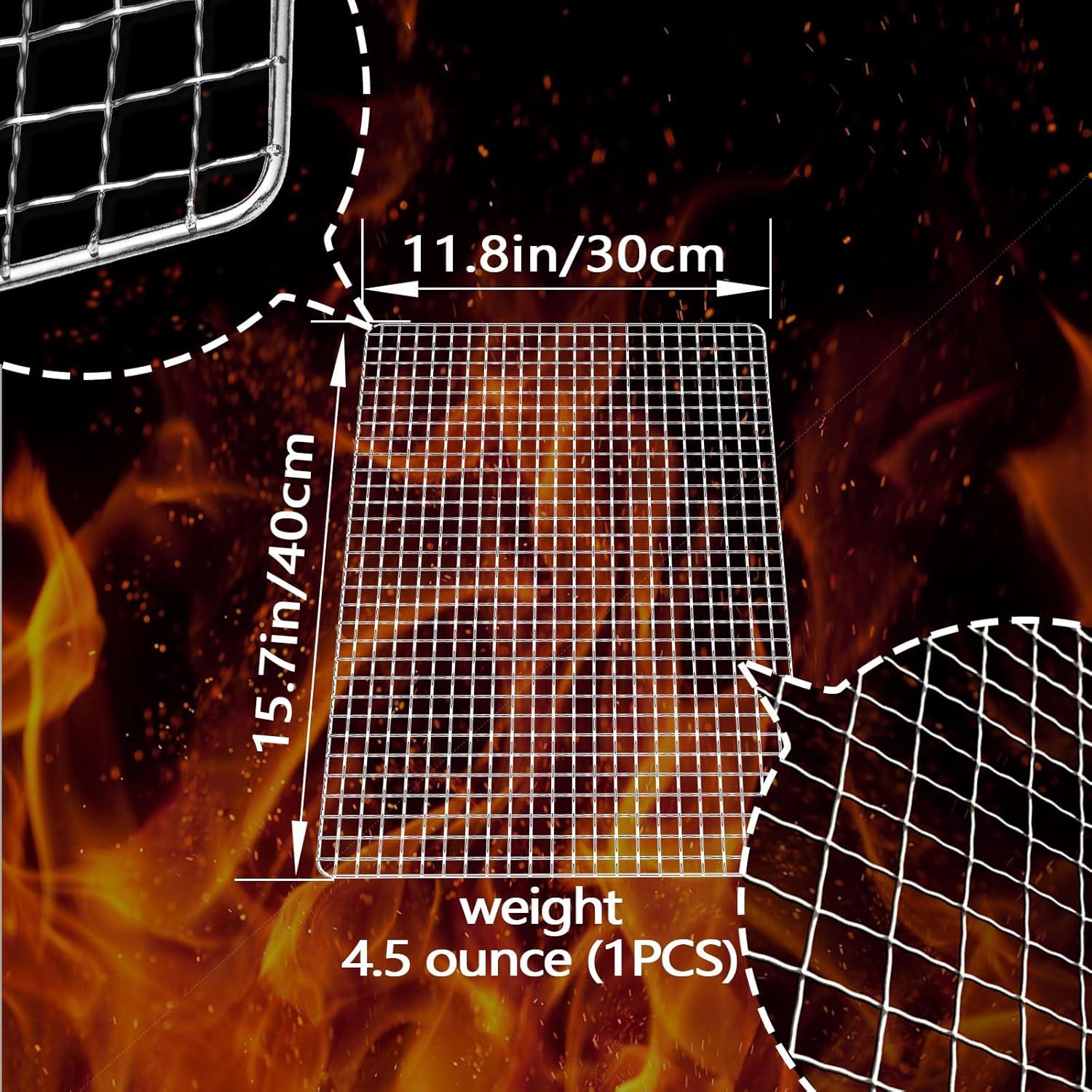 Rejillas desechables para parrilla ciAmore - 20 piezas 30x40 cm