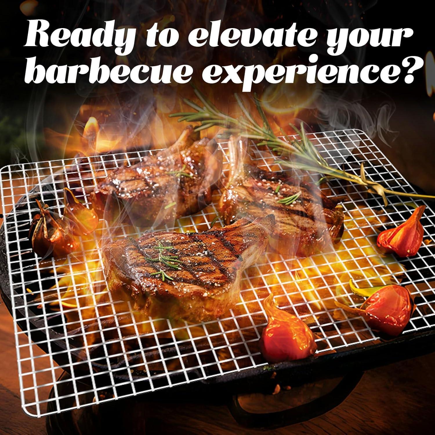 Rejillas desechables para parrilla ciAmore - 20 piezas 30x40 cm