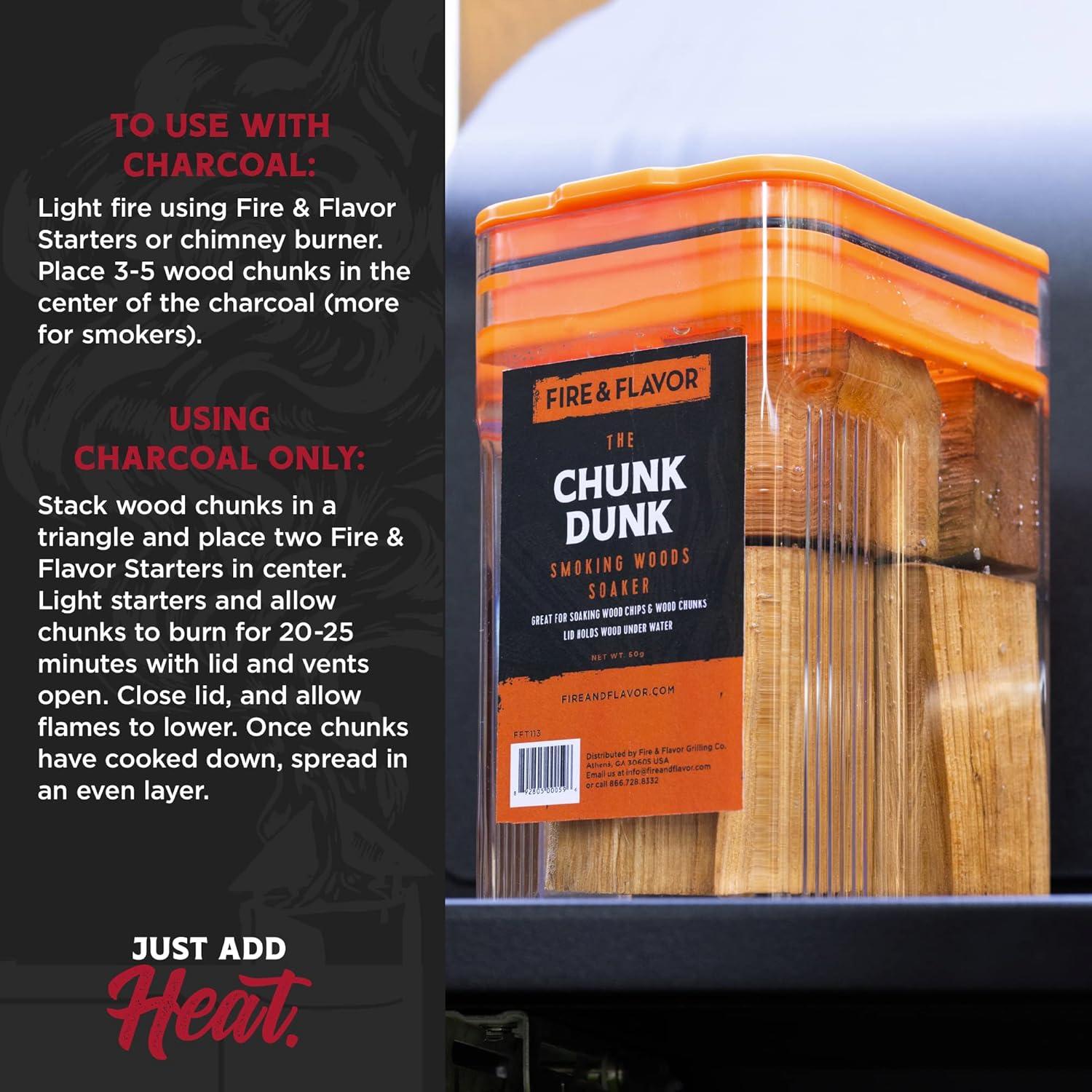 Trozos de Madera de Cereza Fire & Flavor - 1.81 kg