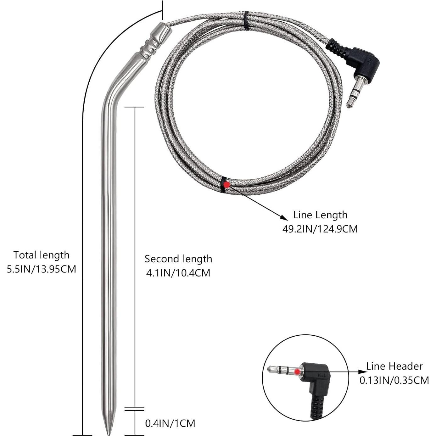 Paquete de 2 Sondas de Temperatura Camp Chef 2pc