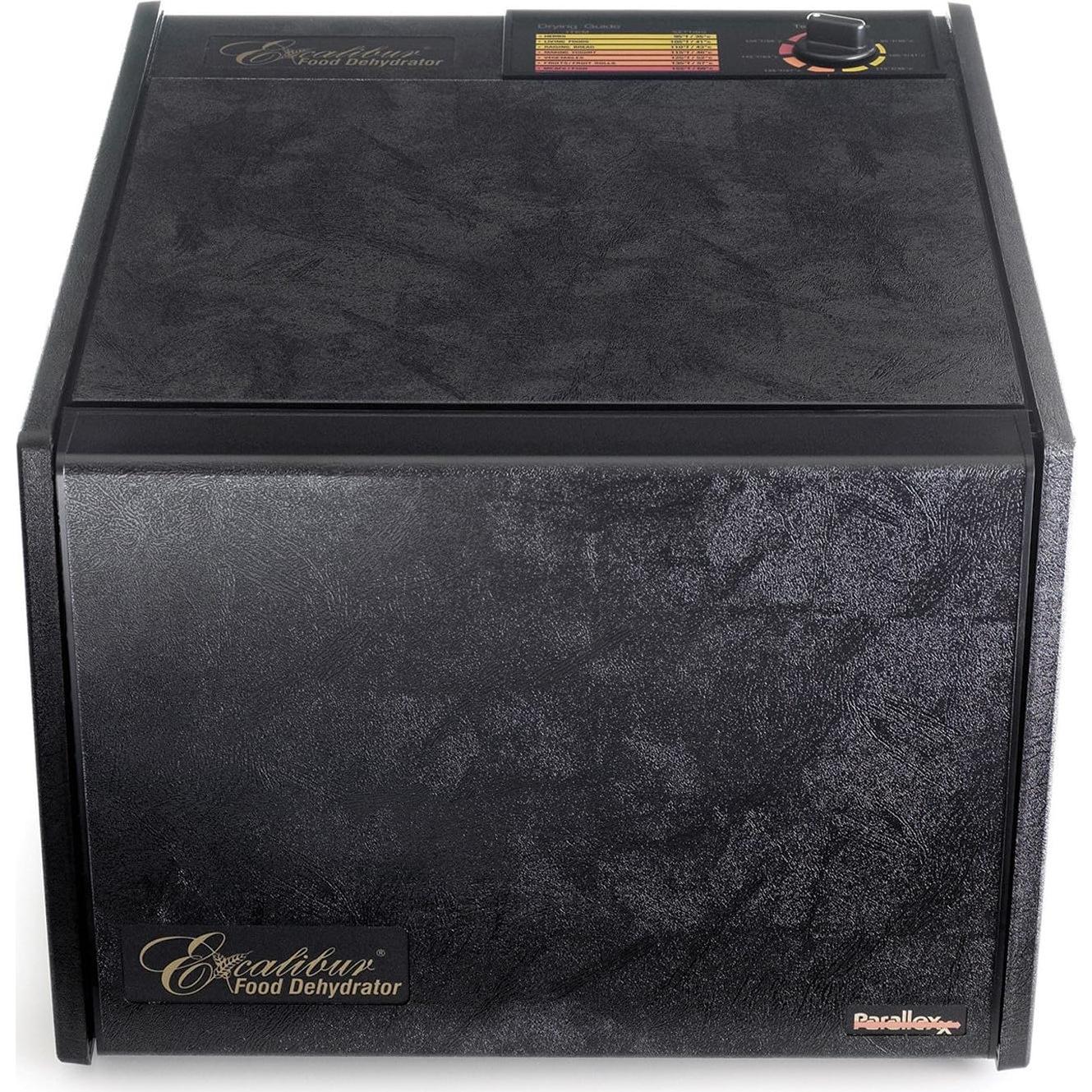 Deshidratador Eléctrico Excalibur 9 Bandejas 600W Negro