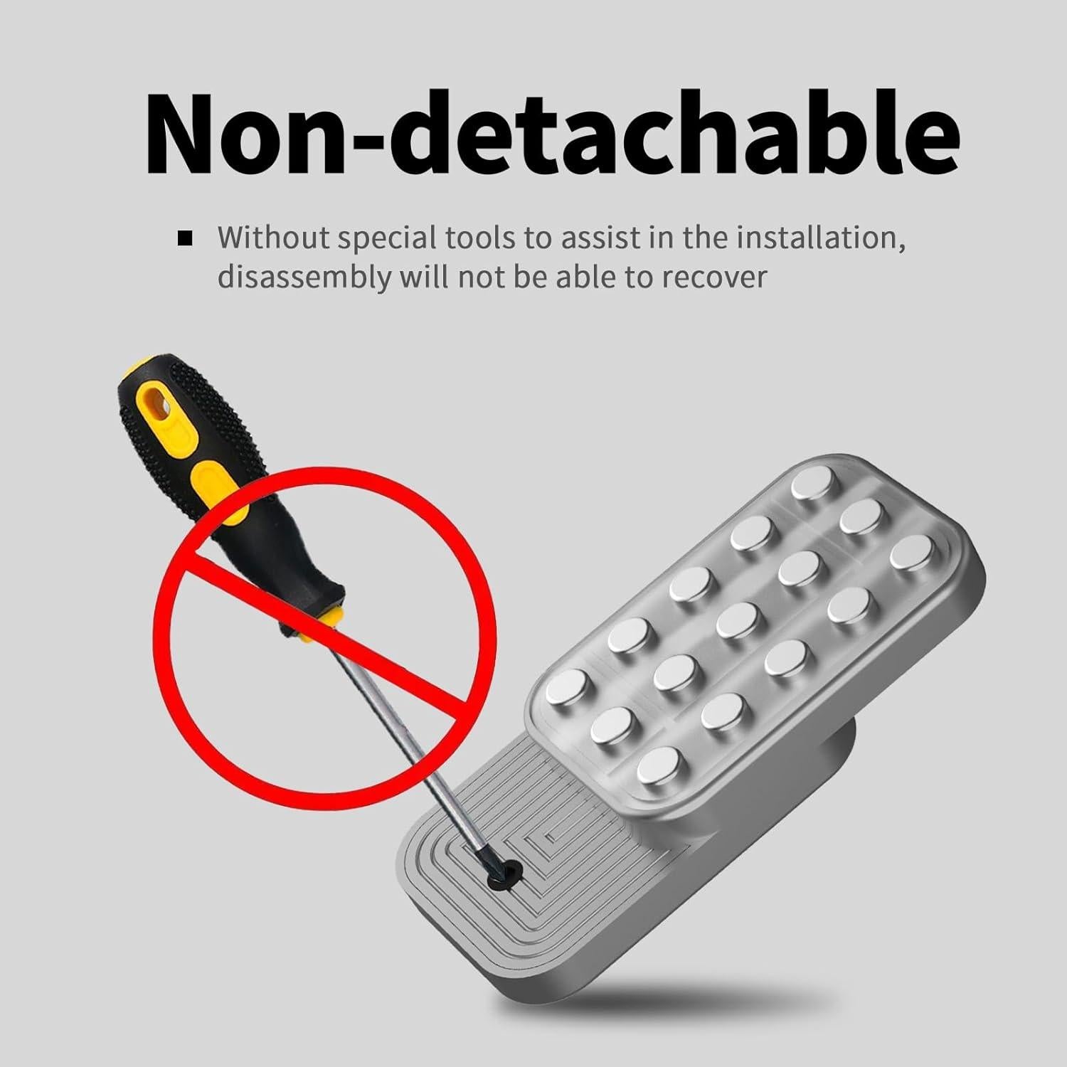 Deslizador Antiestrés de Metal WSHWXY Plata 4.57x2.99cm