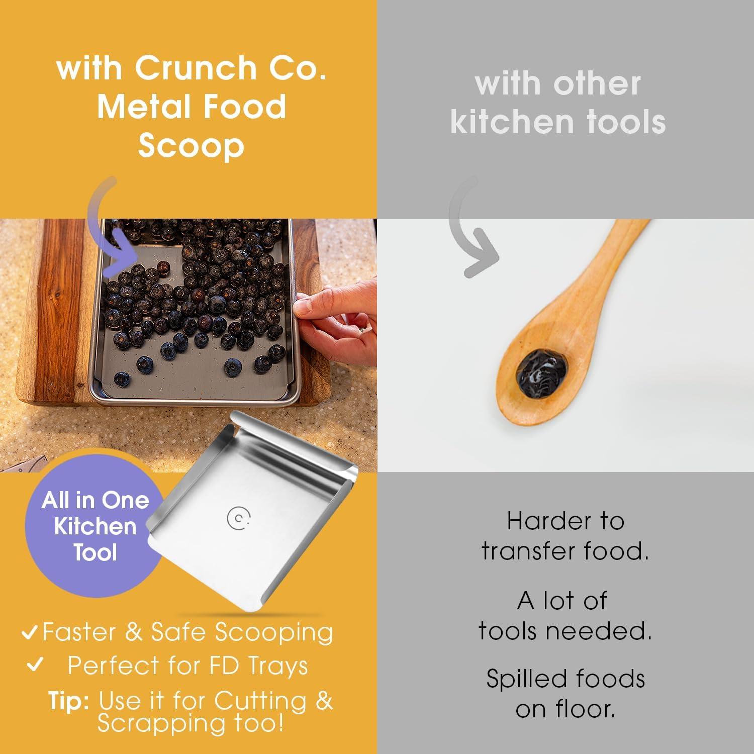 Cuchara de Acero Inoxidable Crunch Co - Universal para Deshidratación