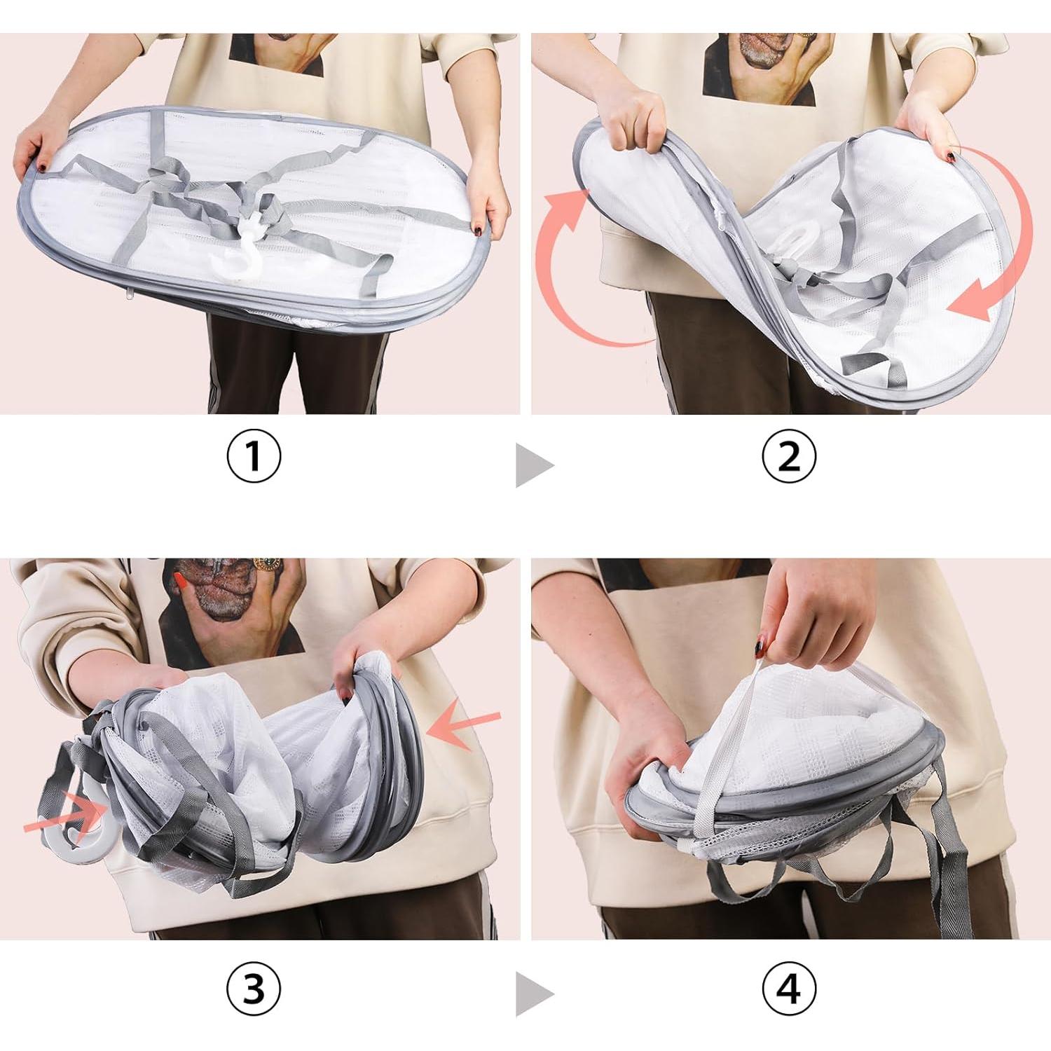 Estante de Secado de Hierbas Coloch 4 Capas Plegable 125.7 cm