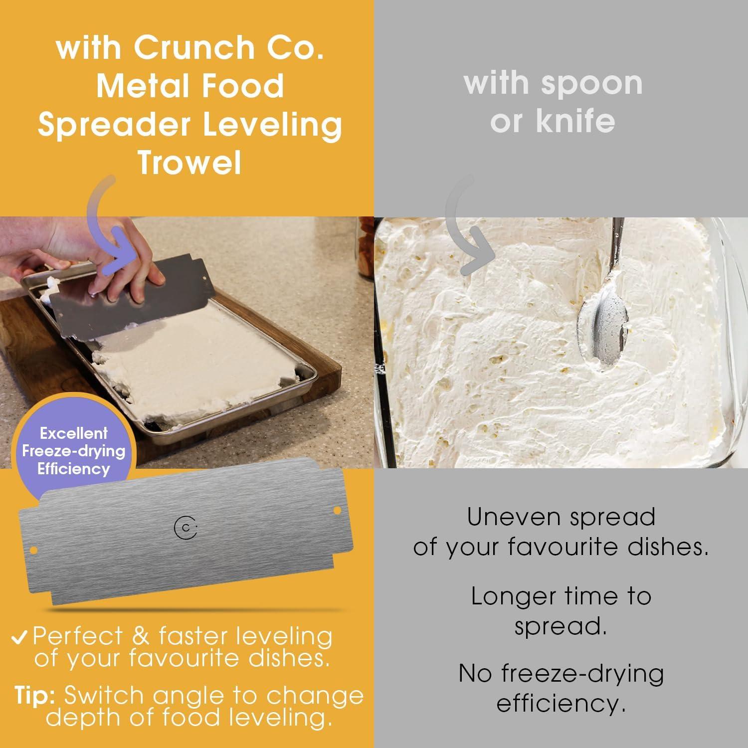 Espátula Niveladora de Alimentos Crunch Co. Acero Inoxidable