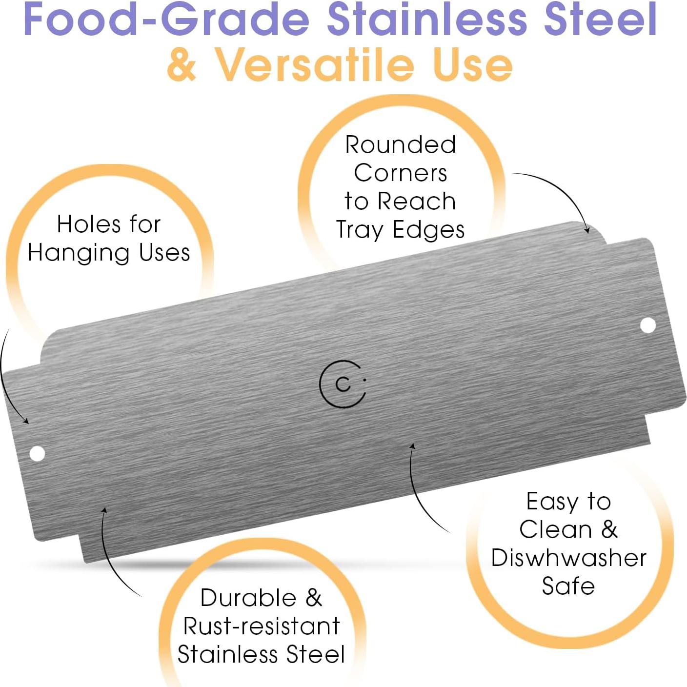 Espátula Niveladora de Alimentos Crunch Co. Acero Inoxidable