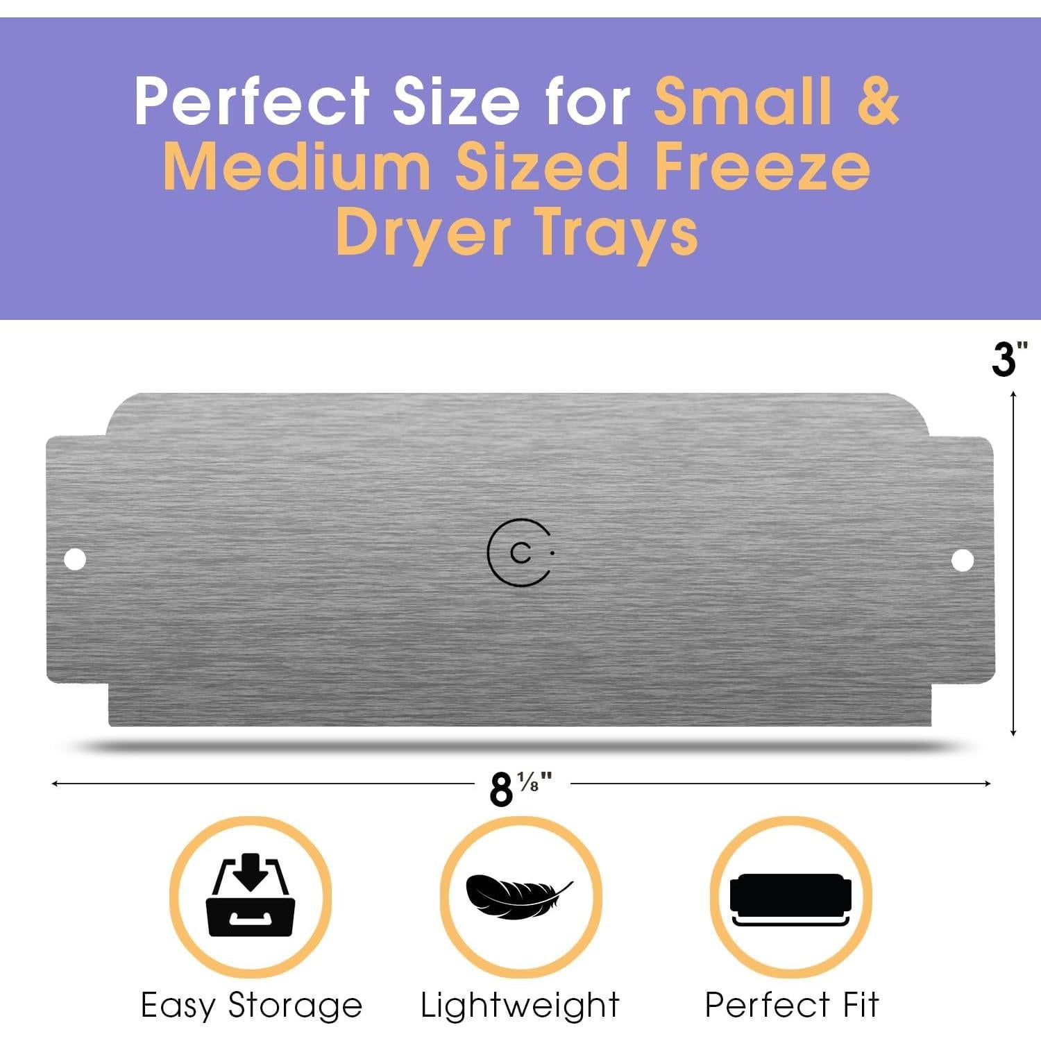 Espátula Niveladora de Alimentos Crunch Co. Acero Inoxidable