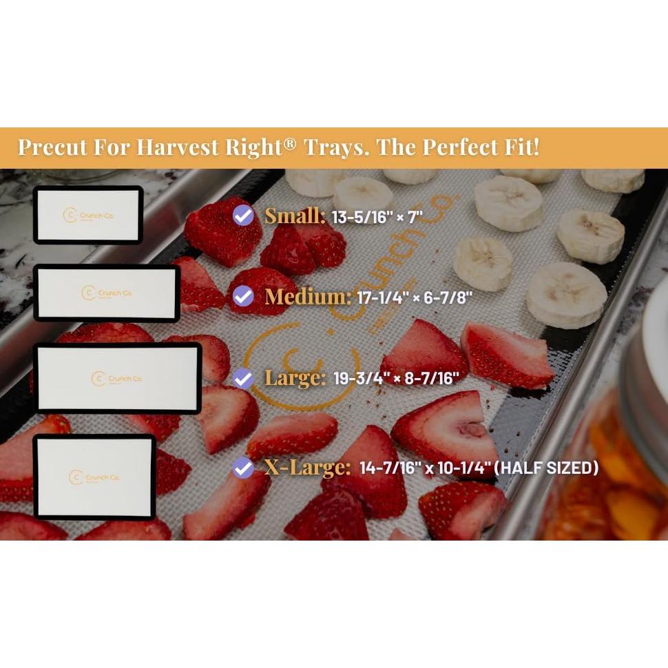 Silicone Mats For Harvest Right Freeze Dryer (M - Medium) 5 pack