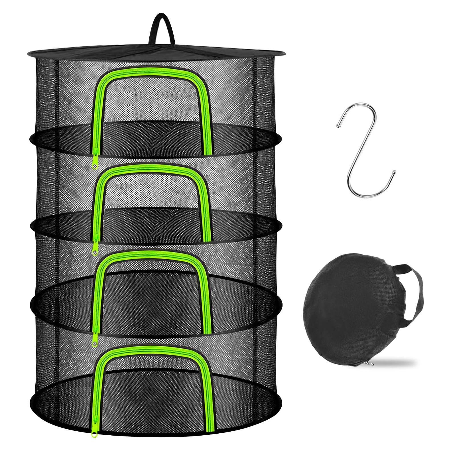 Estante de Secado Coopache 4 Capas Malla Transpirable 80cm