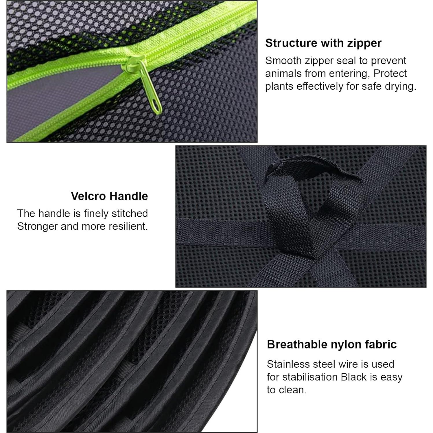 Estante de Secado Coopache 4 Capas Malla Transpirable 80cm