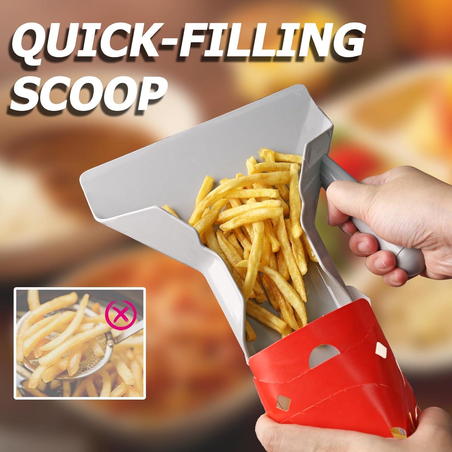 Cuchara de Palomitas Policarbonato Bonsicoky Mango Derecho 85mm