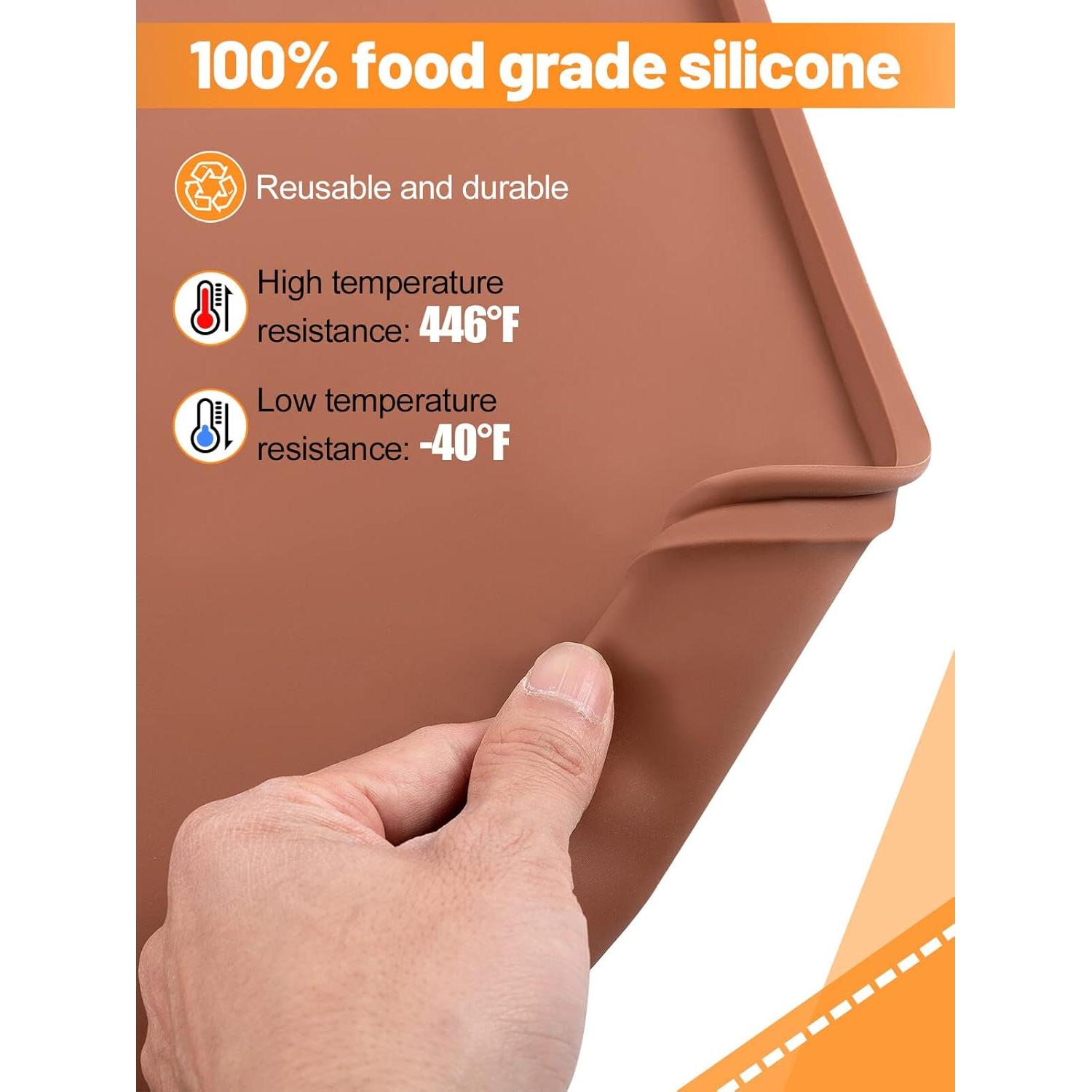 Hojas deshidratadoras de silicona Aulock 34.8 cm x 34.8 cm 3 piezas