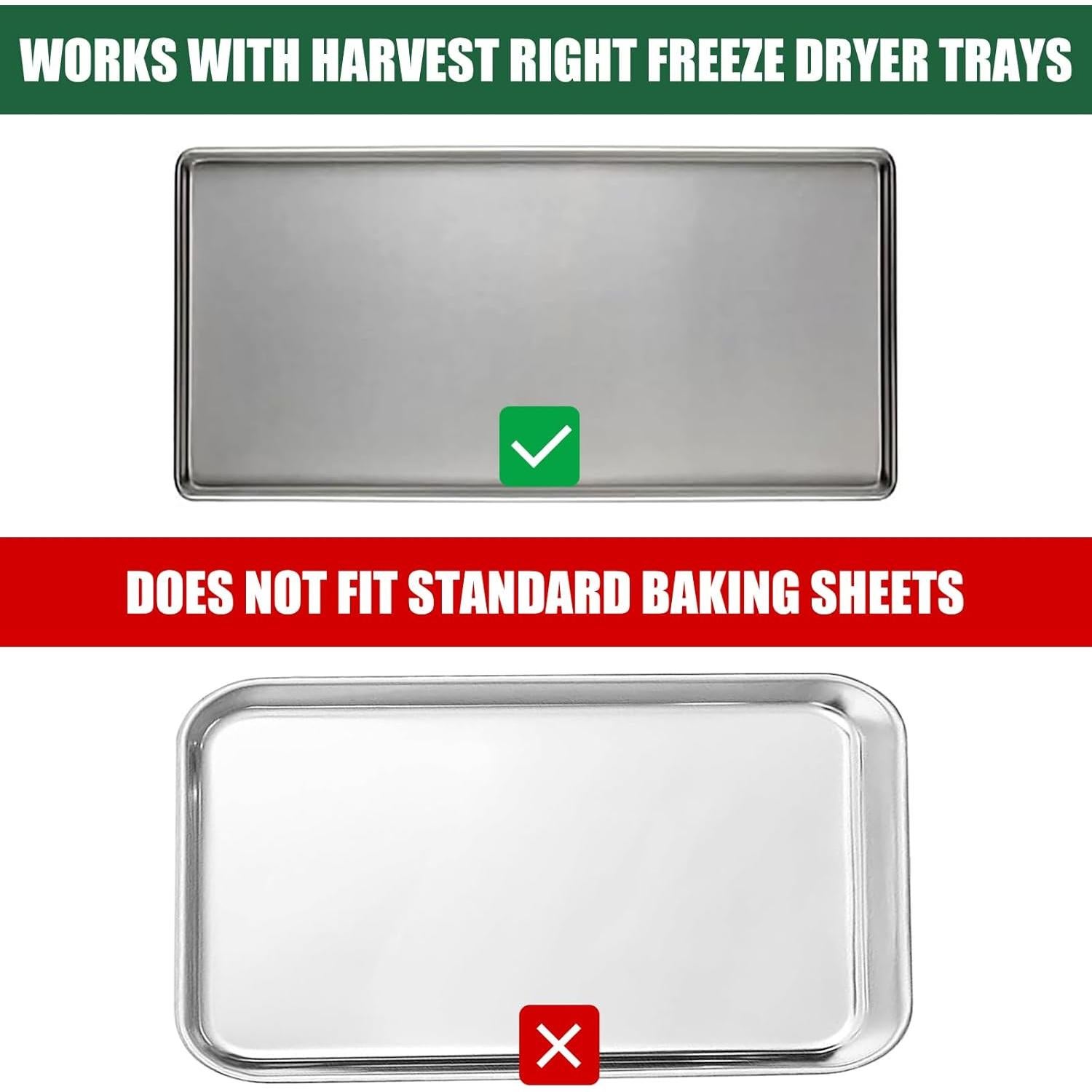 Apiladores de bandejas para hornear Abode 24 Pcs - Deshidratador Harvest Right