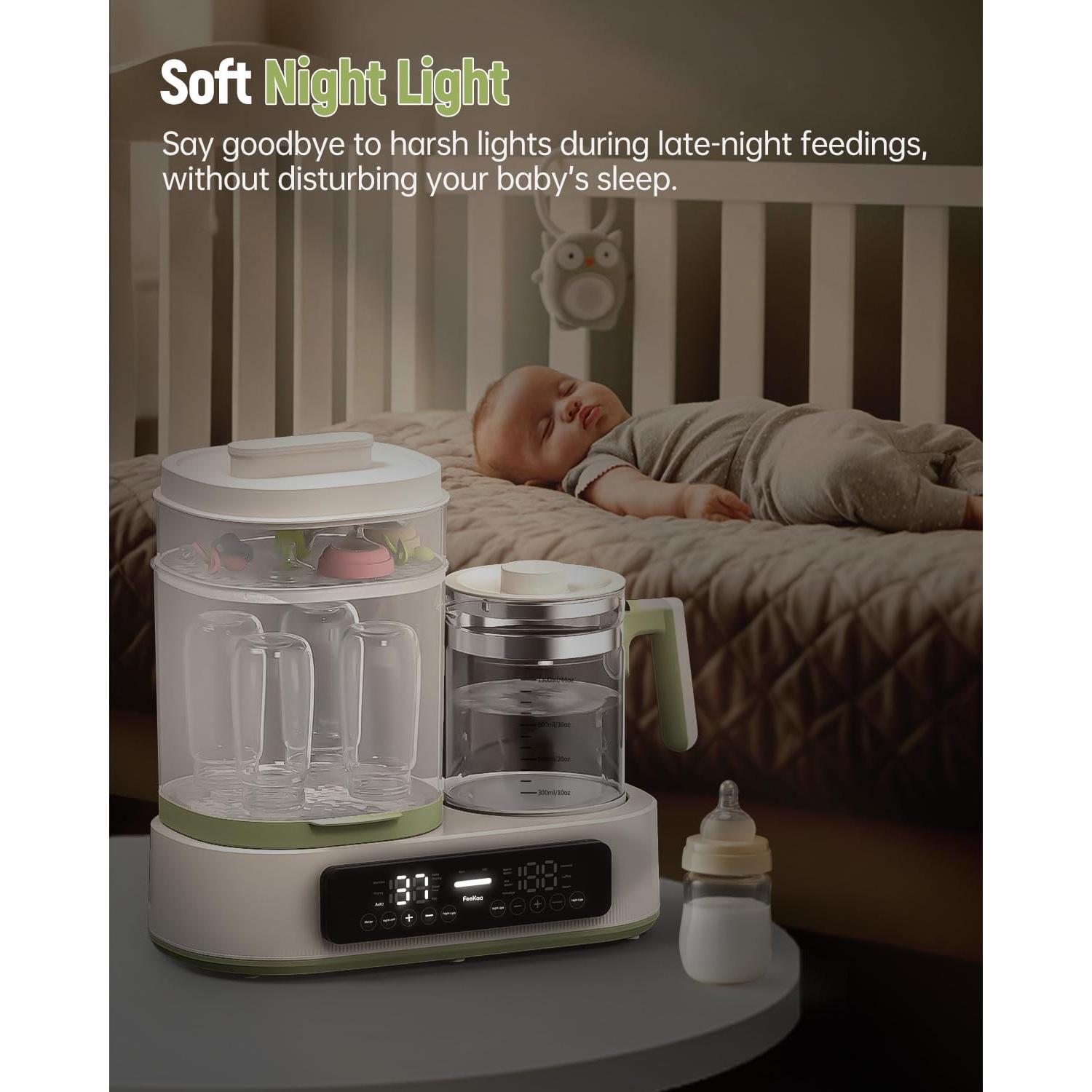 Calentador de Biberones Multifuncional Feekaa 3 en 1 44oz