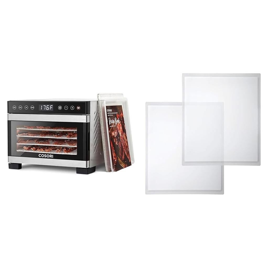 Deshidratador de Alimentos COSORI C267-2FR, 5 Bandejas Acero Inoxidable