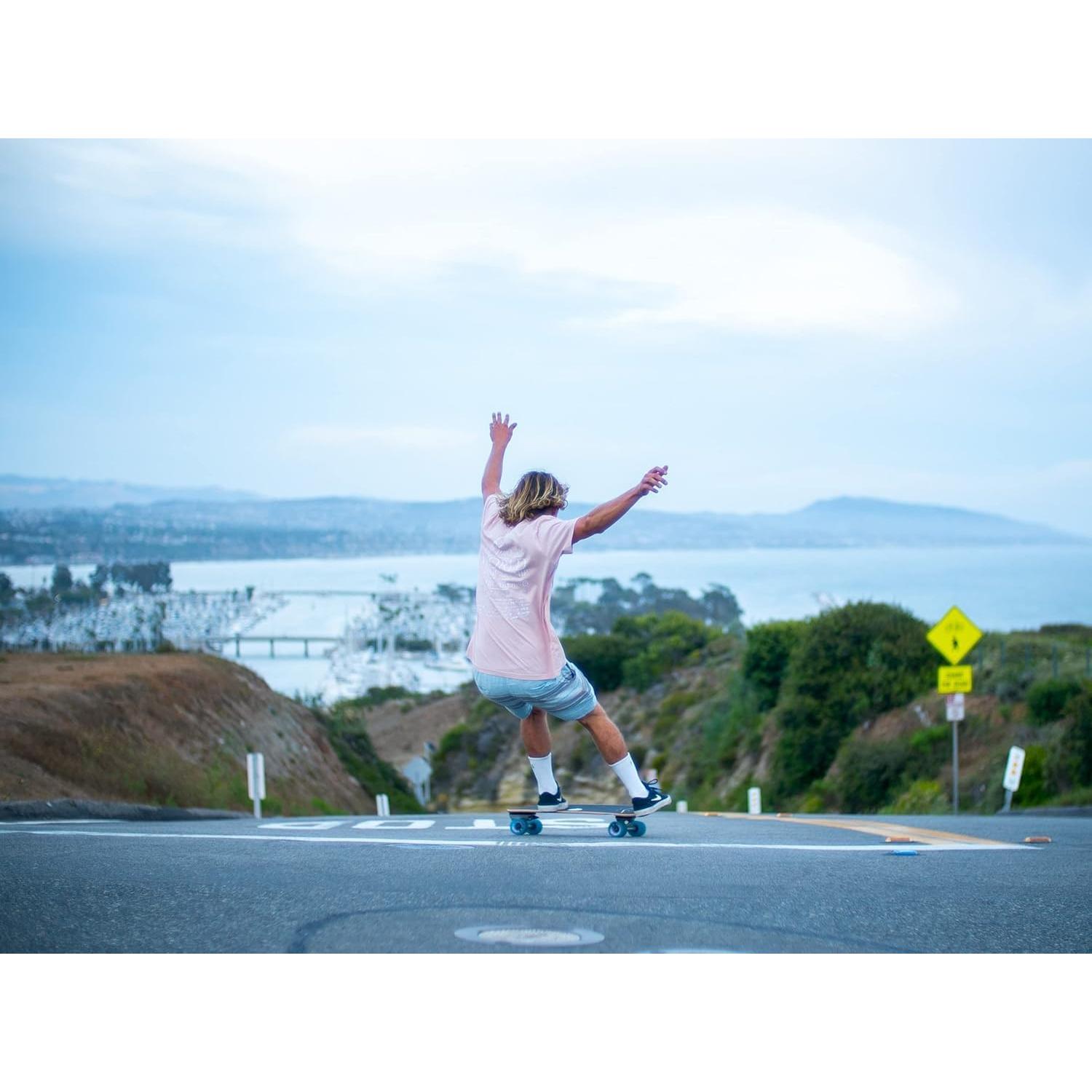 Flow Surf Skates Geo 29" Azul 7 Capas 275 kg Carving