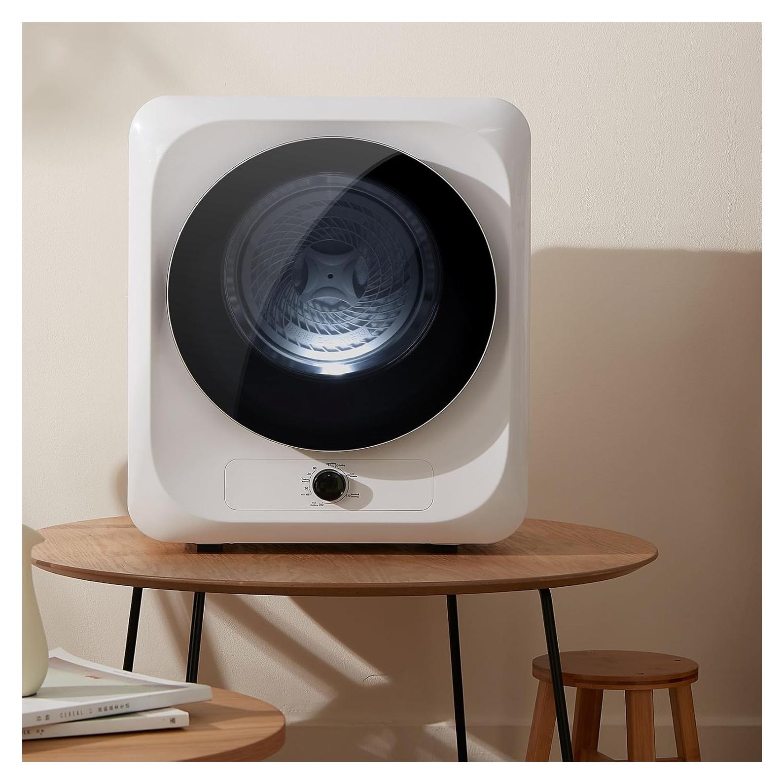 Secadora Portátil Auertech 4.5kg Eléctrica Carga Frontal Blanca