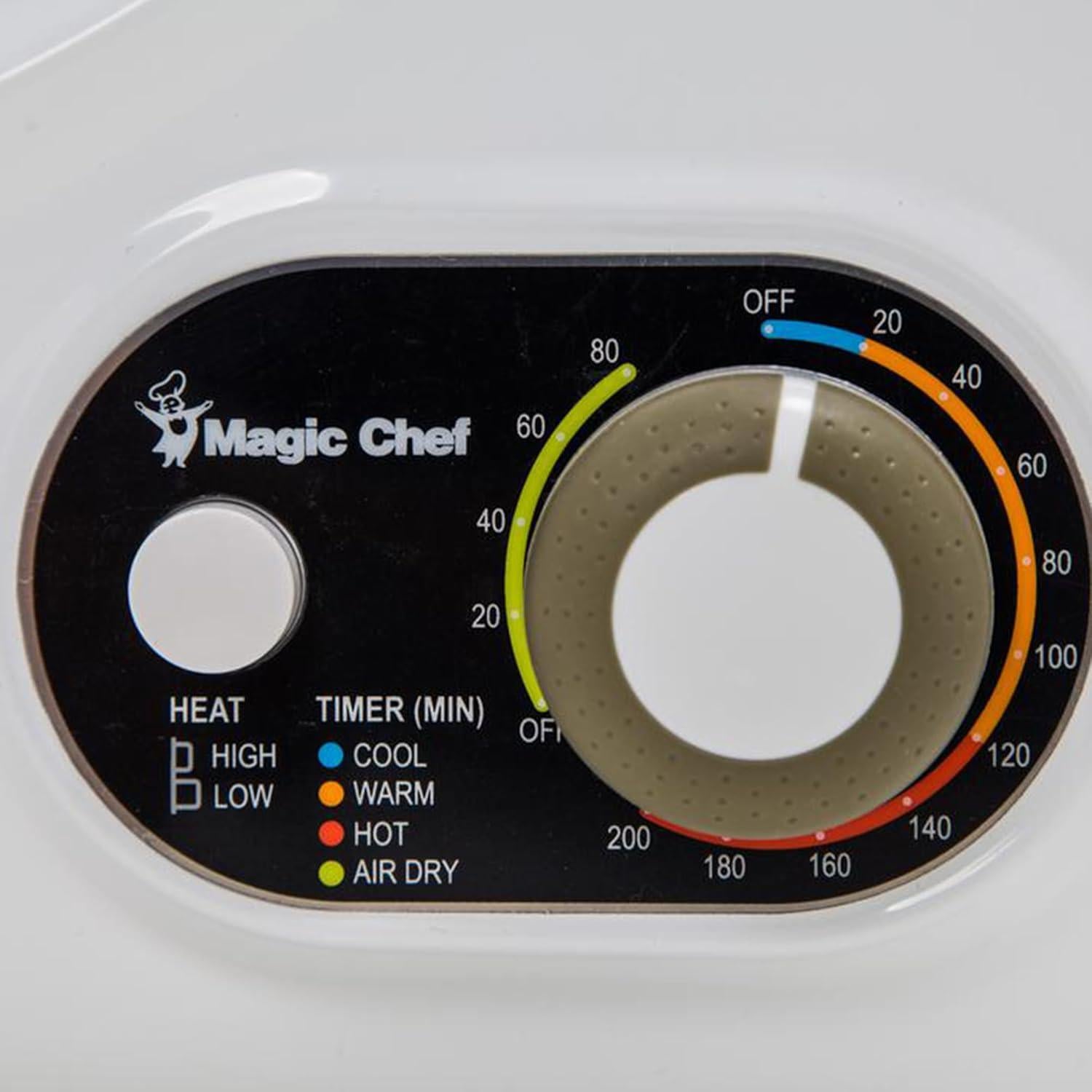 Magic Chef Compact Electric White MCSDRY15W 1.5 cu. ft. Laundry Dryer