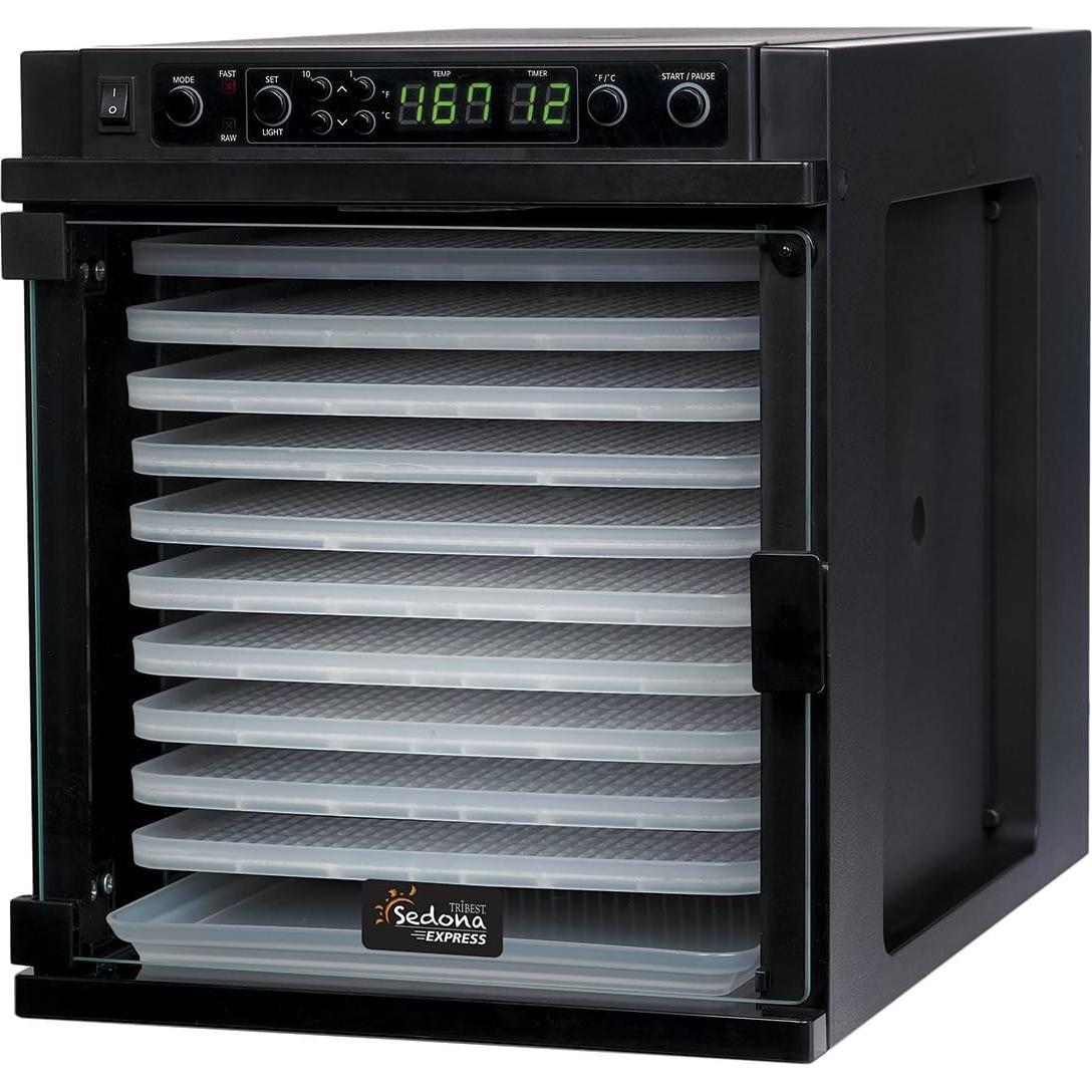 Deshidratador de Alimentos Digital Tribest Sedona Express 11 Bandejas