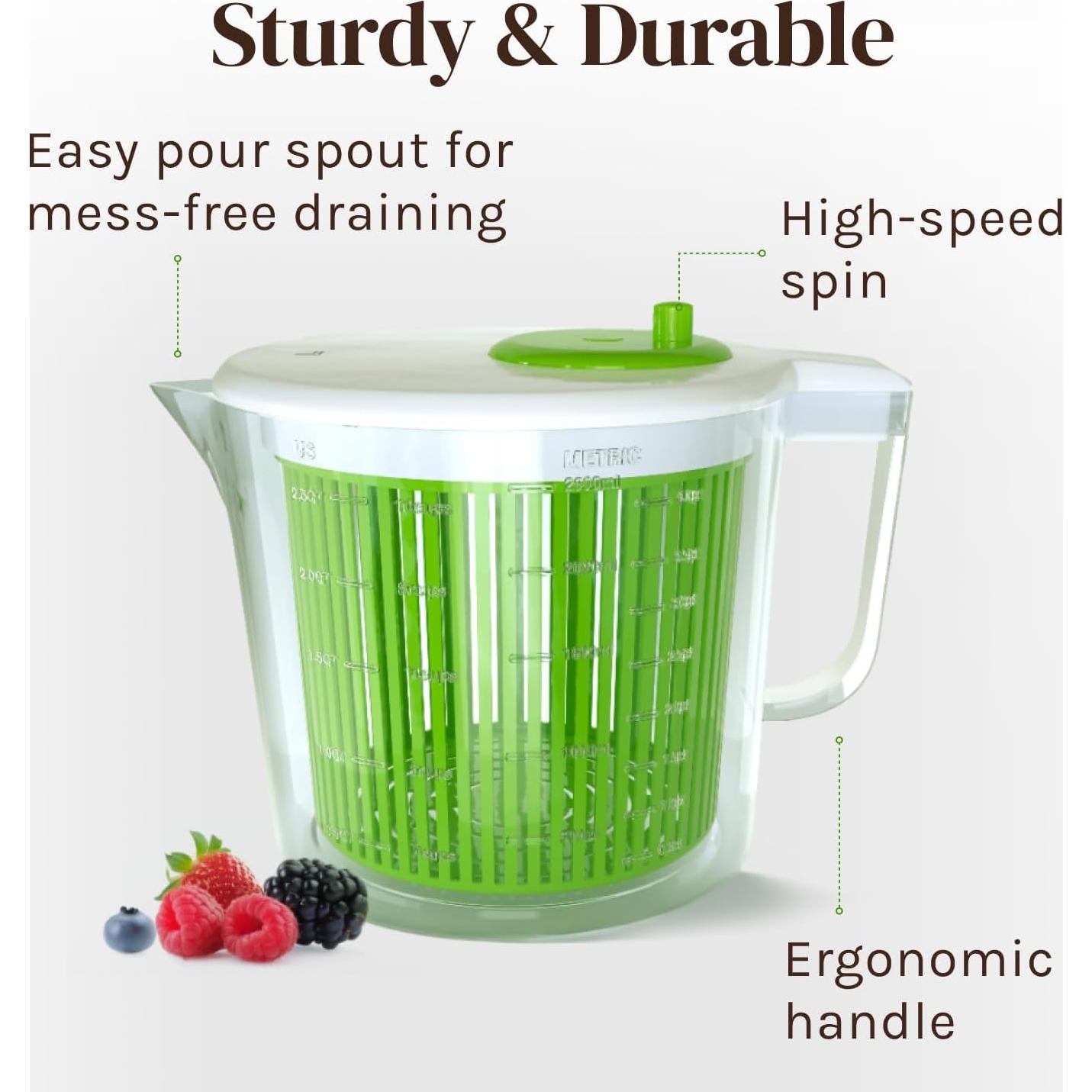 Centrifugadora de ensaladas Cooler Kitchen mini 0.57 kg