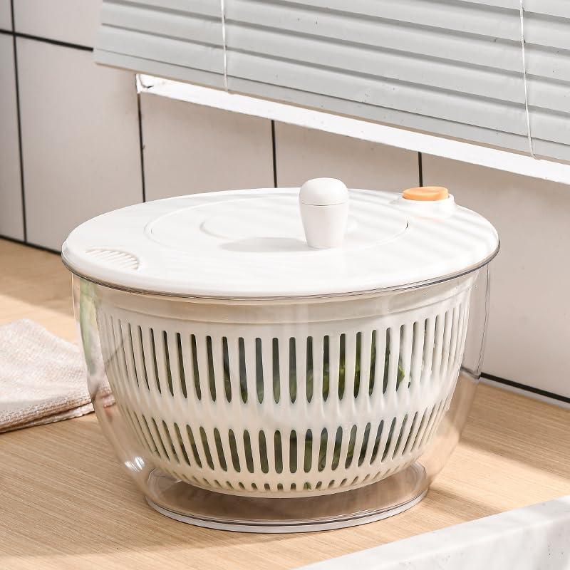 Centrifugador de Ensaladas Sayihexihe 5.3QT Multifuncional