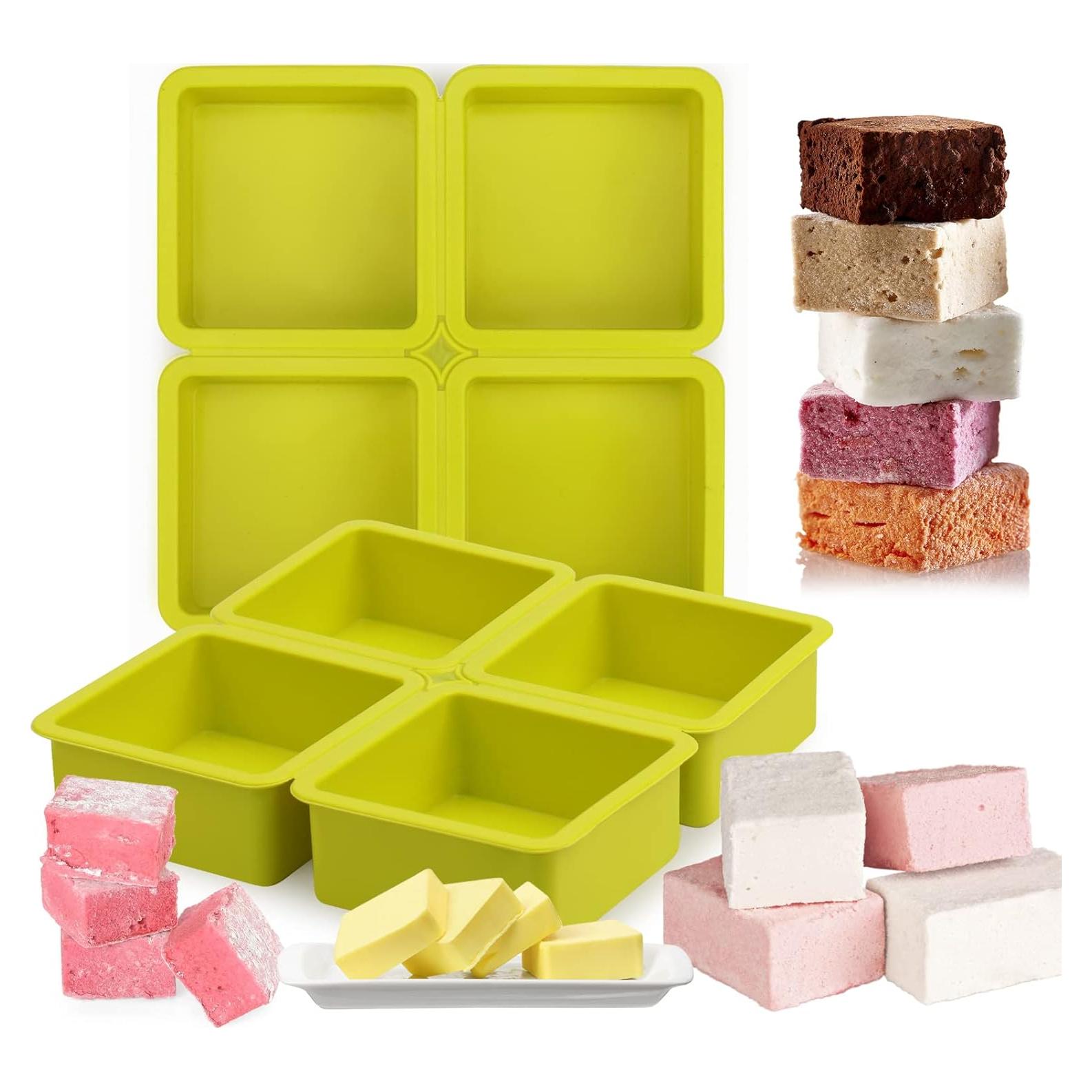 Freeze Dryer Tray Dividers Silicone - Square Freeze Dryer Accessories for Dairy, Eggs, Ice Cream, Paste Food