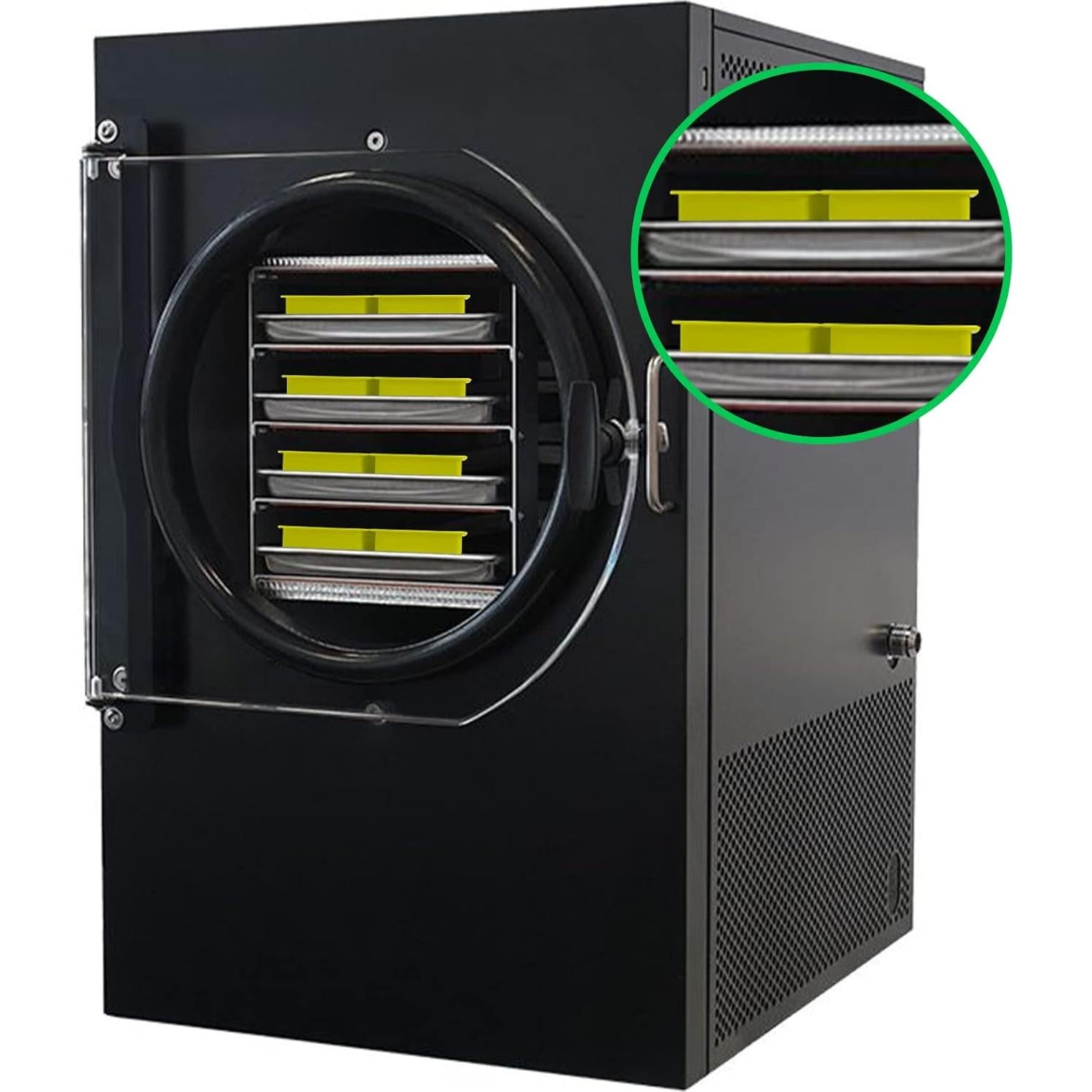 Freeze Dryer Tray Dividers Silicone - Square Freeze Dryer Accessories for Dairy, Eggs, Ice Cream, Paste Food