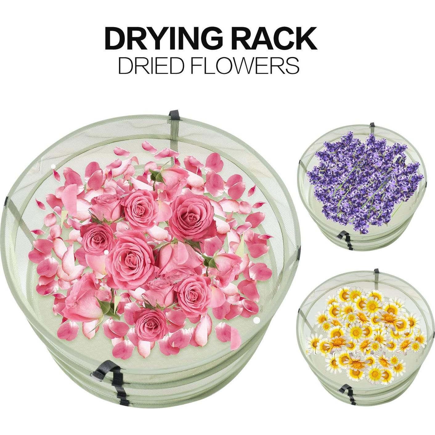 Estante Plegable de Secado iPower 6 Capas 91 cm Malla Transpirable