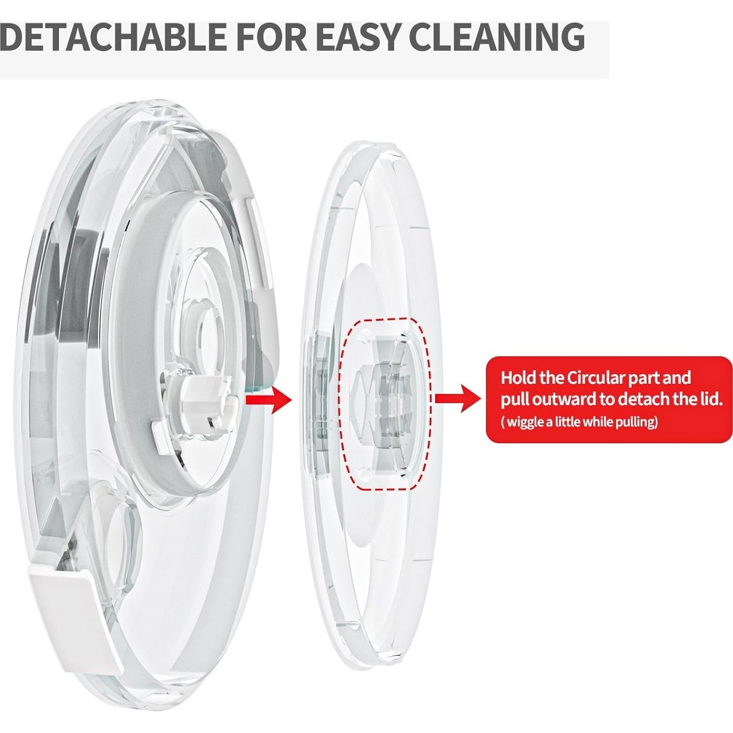 Centrifugadora de Ensalada Cambom 3Qt Blanca, Lava y Seca Verduras