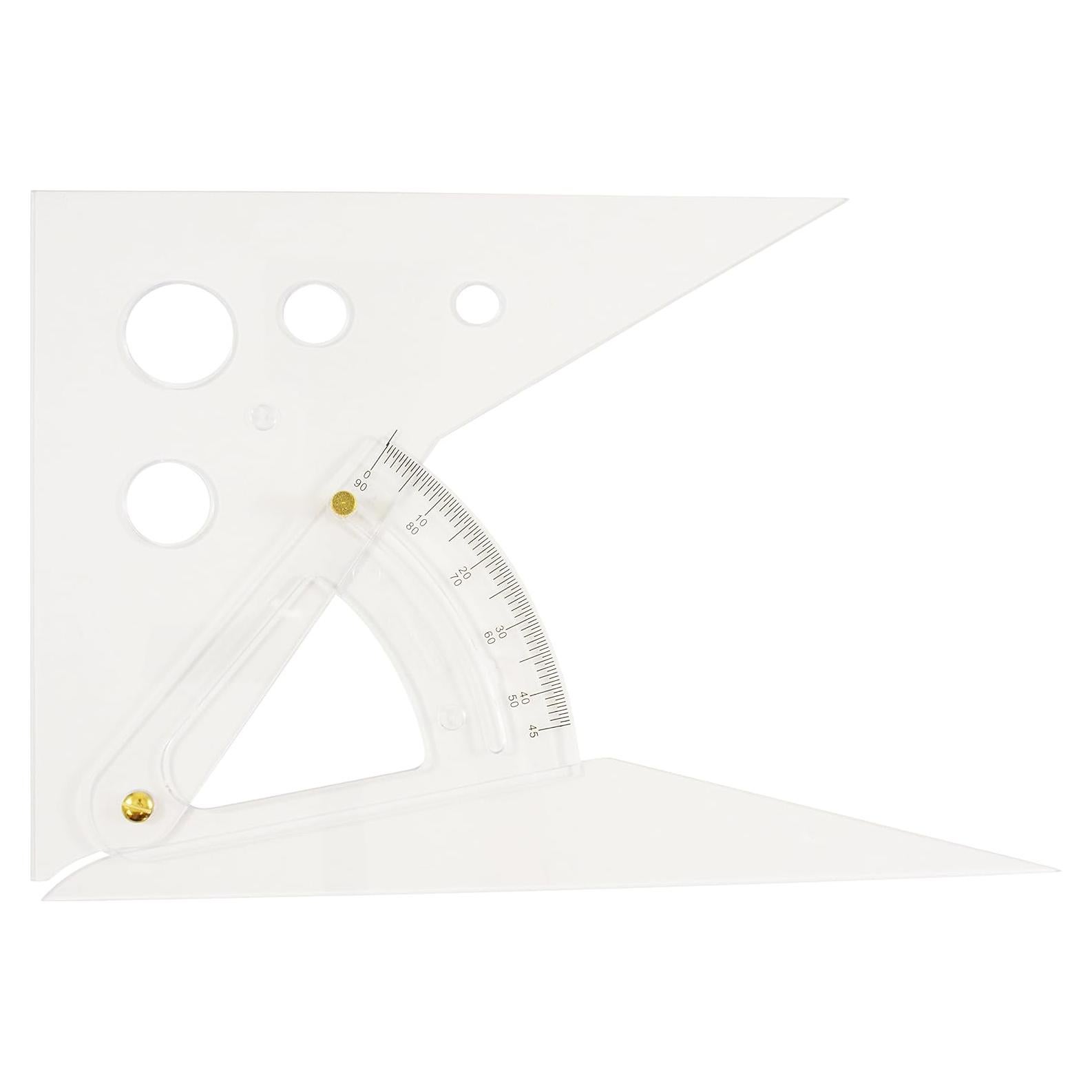 Regla Triangular Ajustable Westcott AT-10 25.4 cm Transparente