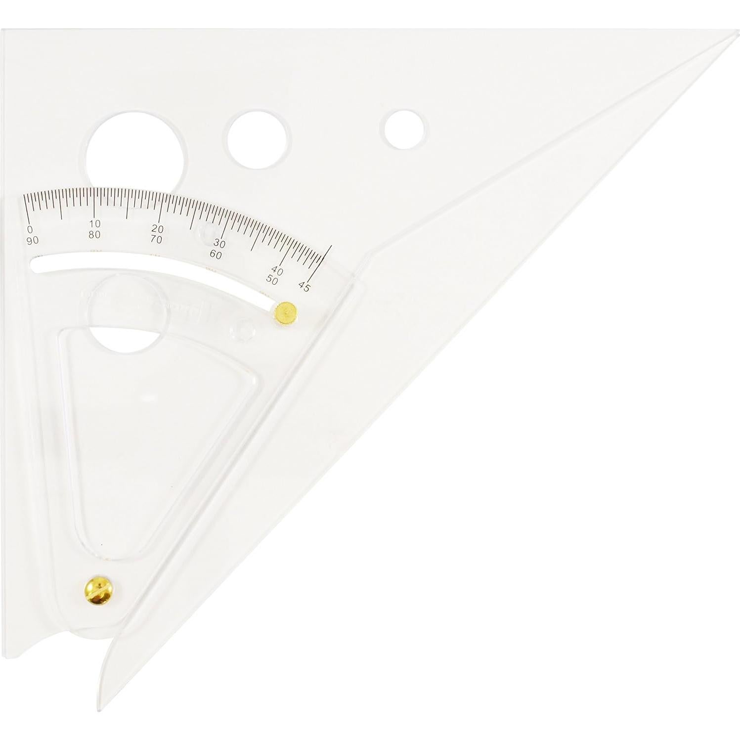 Regla Triangular Ajustable Westcott AT-10 25.4 cm Transparente