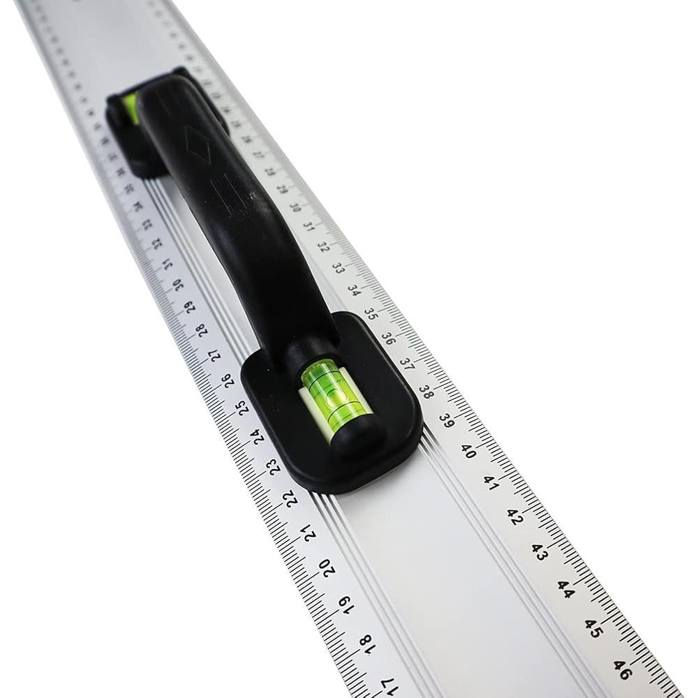 Regla Recta de Aluminio NASAFES 55cm con Mango Ergonomico