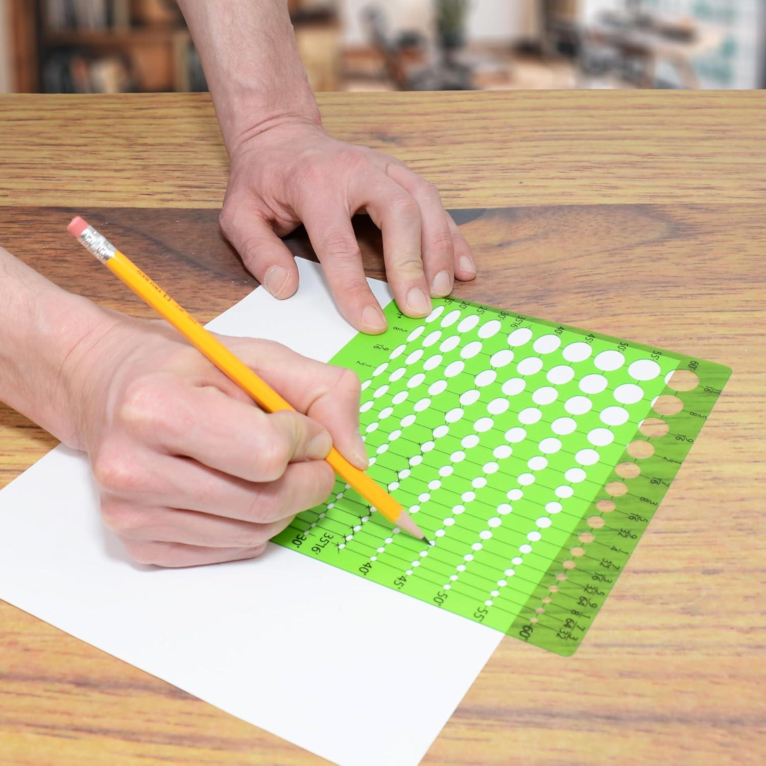 Plantilla de Elipse Pequeña Westcott T-807 - 20.6g