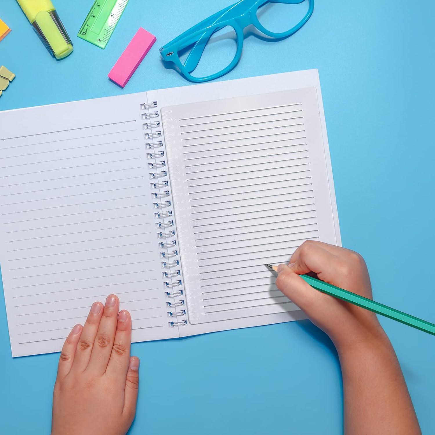 Plantilla de Escritura Fainne con Regla y Lápiz 2B - 4 Piezas