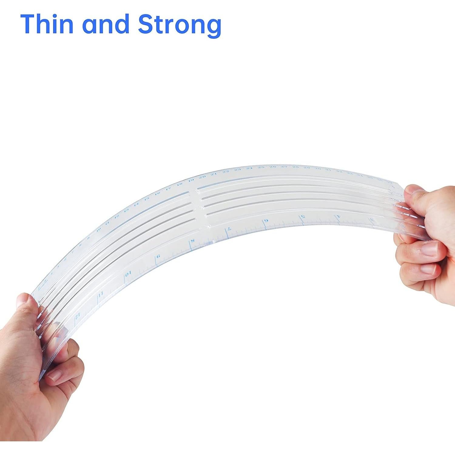 Regla Transparente para Costura Yi Concept 38 cm